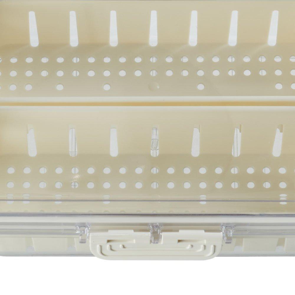 White1 - LIFE IDEAS - 2pcs Fridge Storage Container with Lid - 12