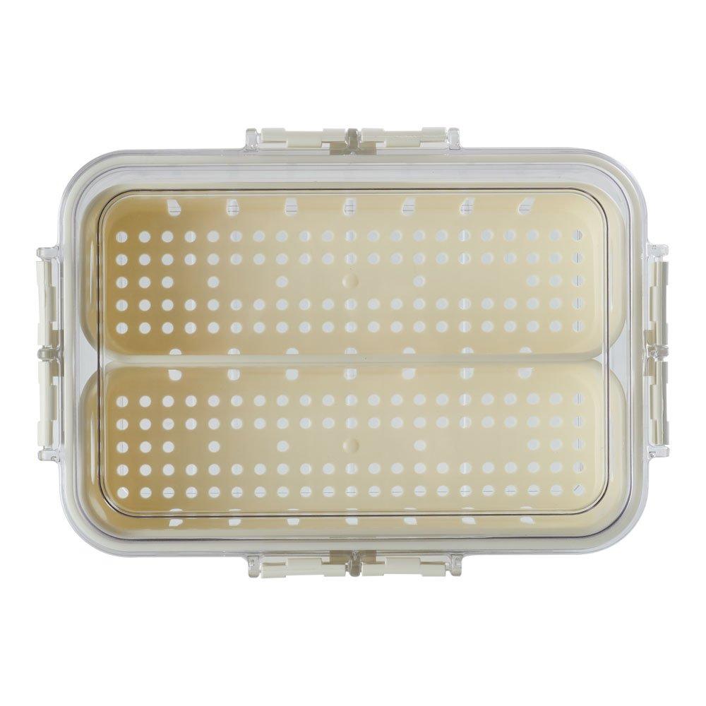 White1 - LIFE IDEAS - 2pcs Fridge Storage Container with Lid - 8