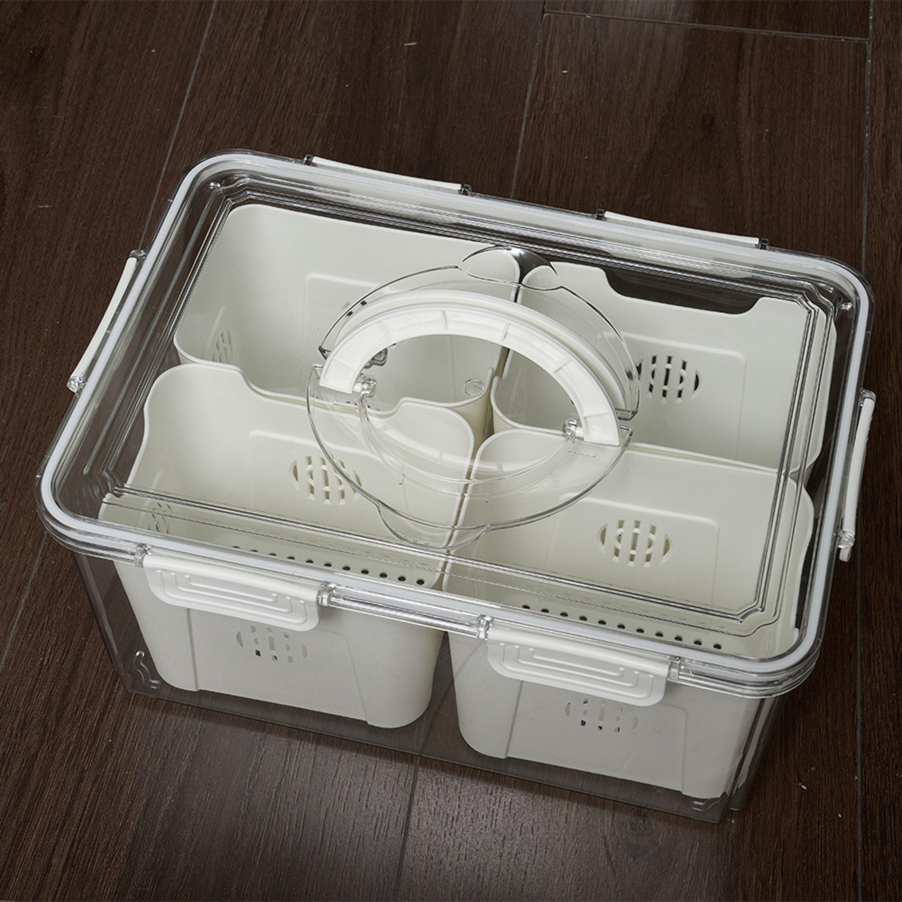 2pcs Fridge Storage Container with Lid