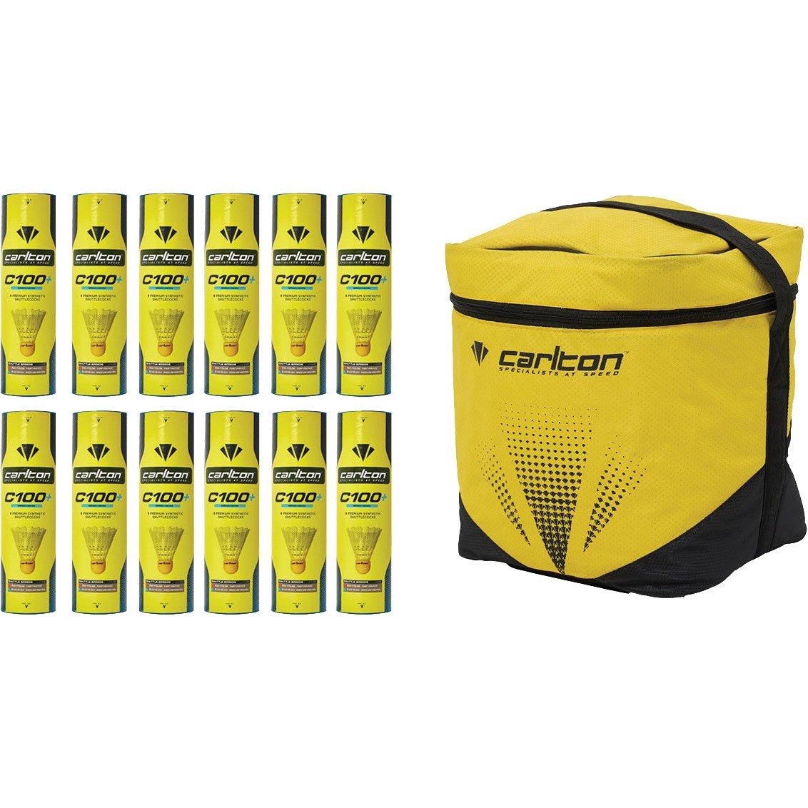Neutral - Carlton - Carlton C100+ Shuttlecocks - Pack of 12 - 2
