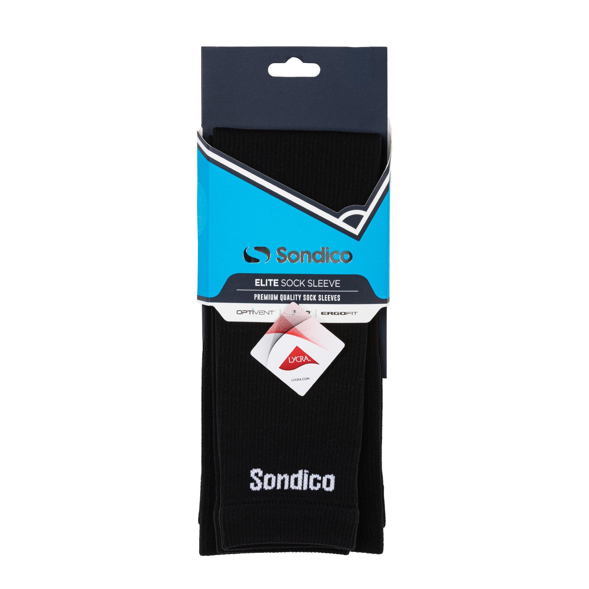Black - Sondico - Elite Football Sleeve 1pk Mens - 5