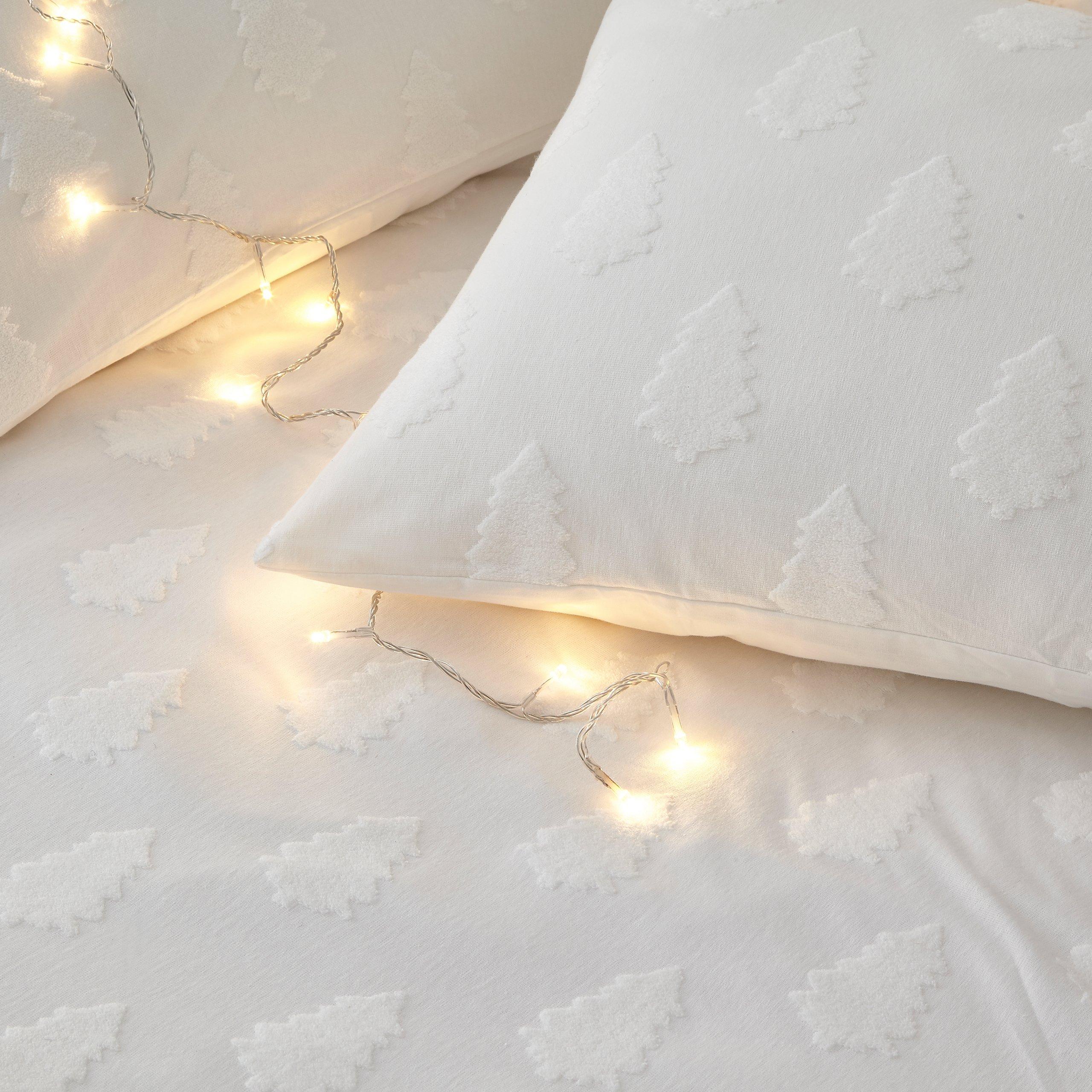 Snow - furn. - Tufted Tree Festive Duvet Set - 4