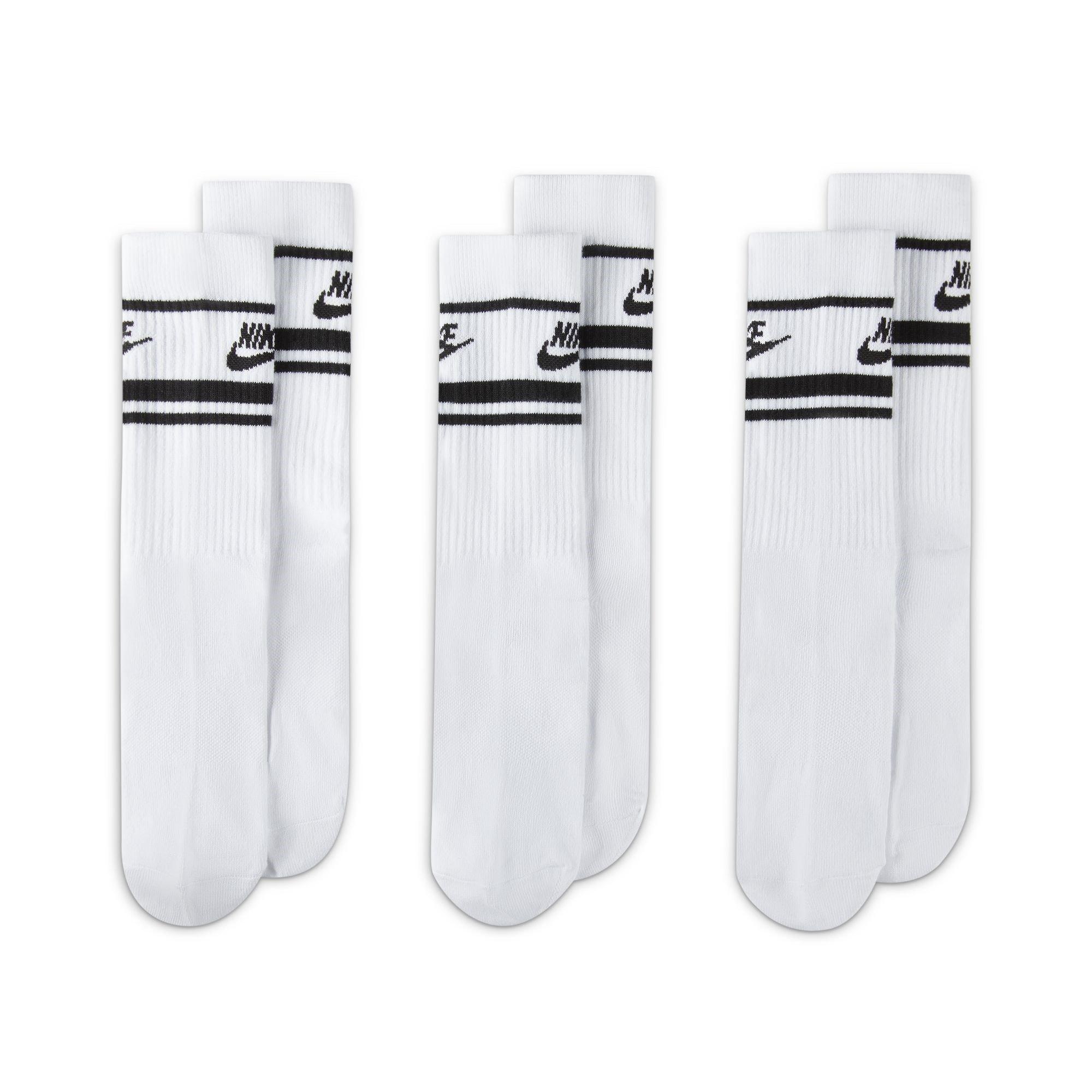 Weiß/Schwarz - Nike - Sportswear Dri-FIT Everyday Essential Crew Socks (3 Pairs) - 2