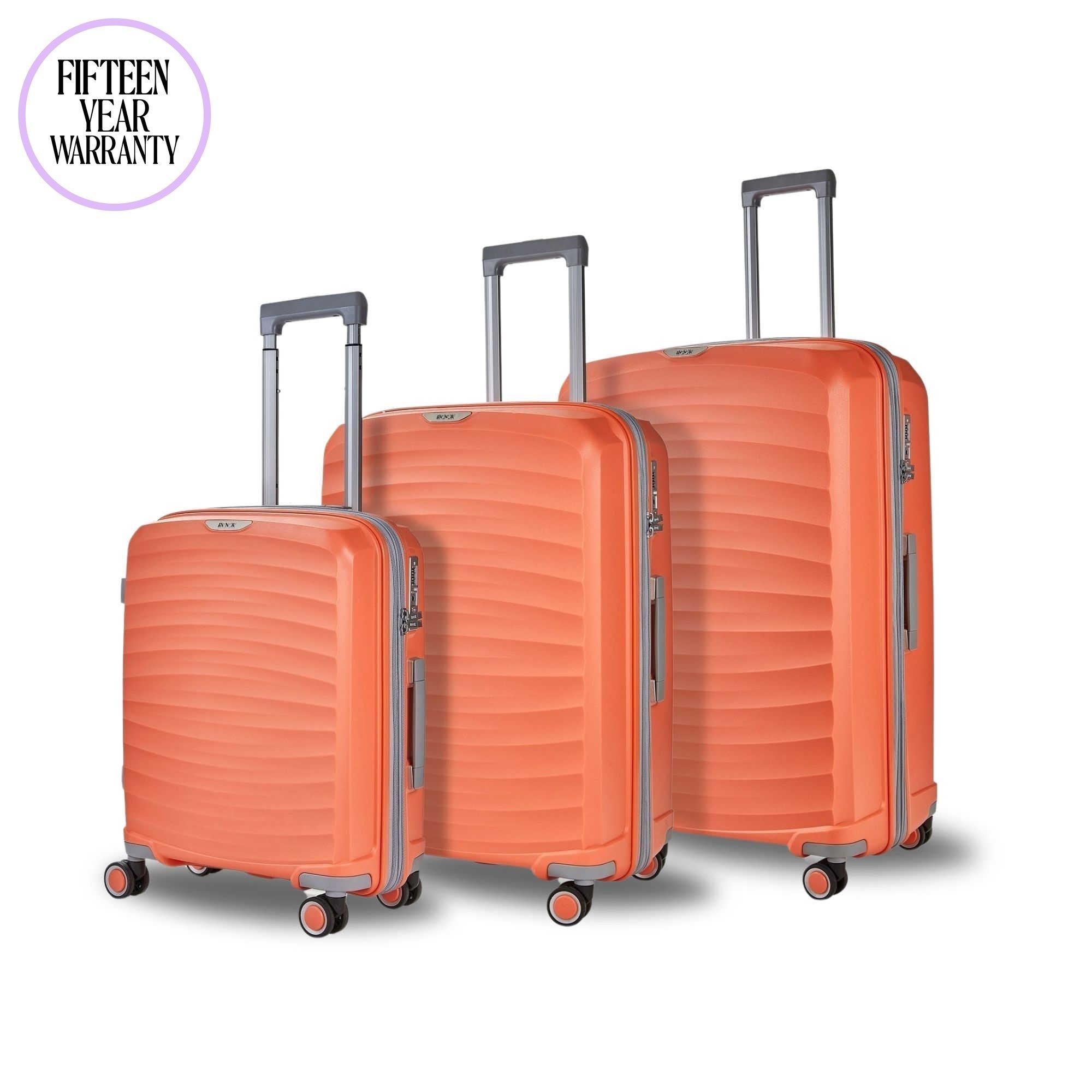 Rock  Sunwave Suitcase Peach - Cabin