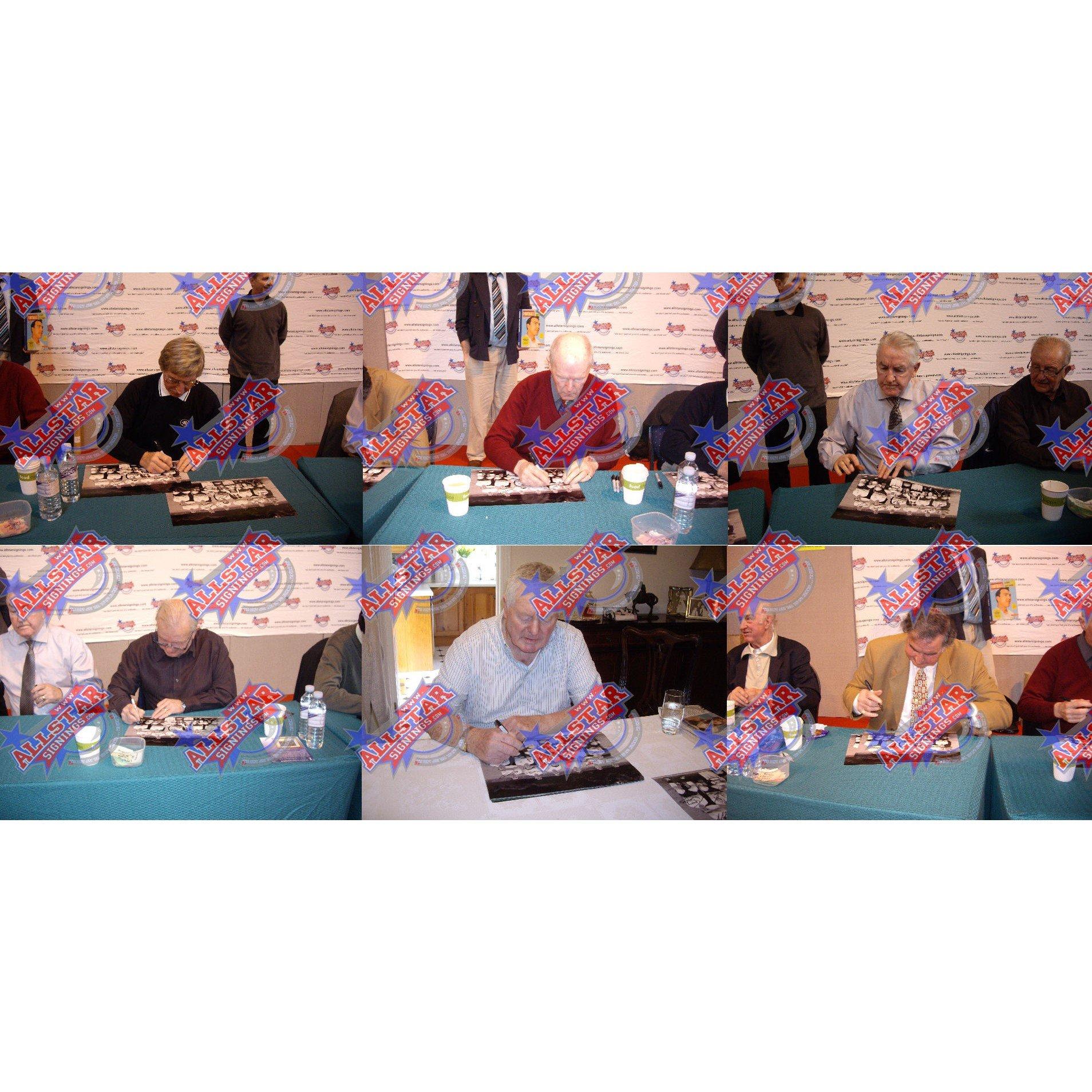 White - AllStarSignings Ltd - Tottenham Hotspur 1961 photo signed by 6 - 2