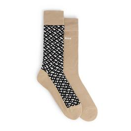 Boss 2 Pack Regular Monogram Socks