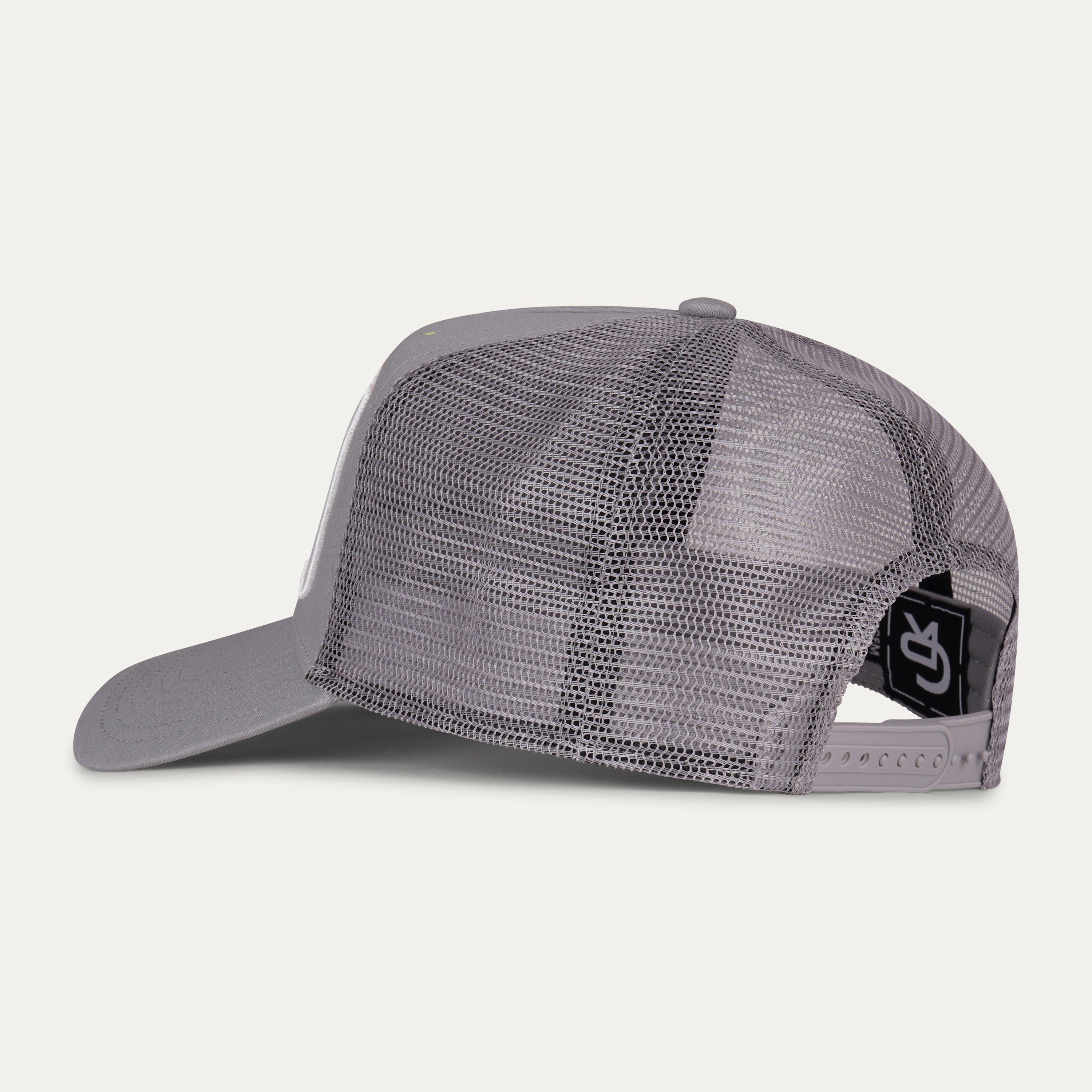 Grå Splat - Christian Rose - Iconic II Plate Snapback Trucker Cap - 3