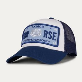 Christian Rose Iconic II Plate Trucker Cap