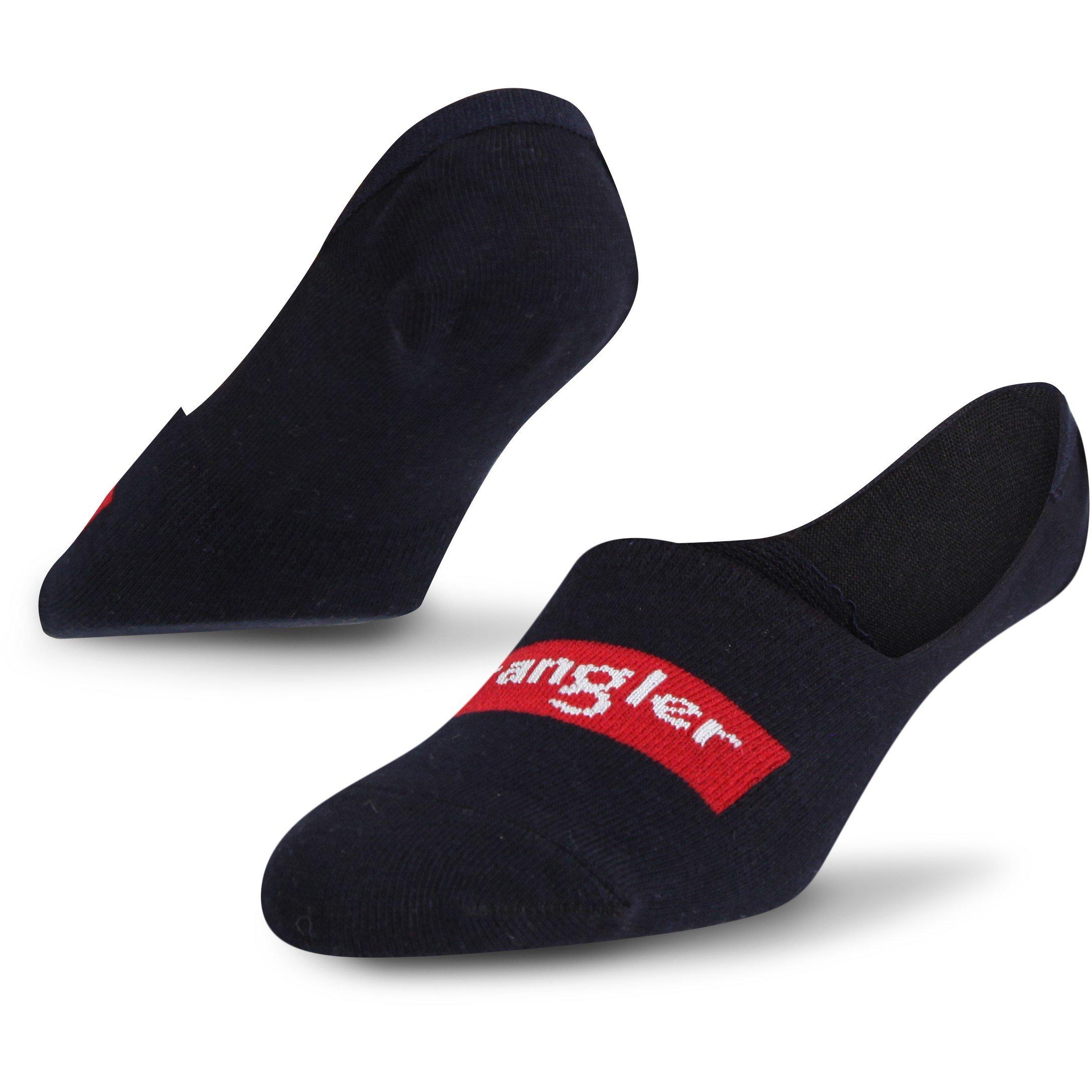 Navy/Blue/Grey - Wrangler - Men's Herd Pack Ankle Socks - 2