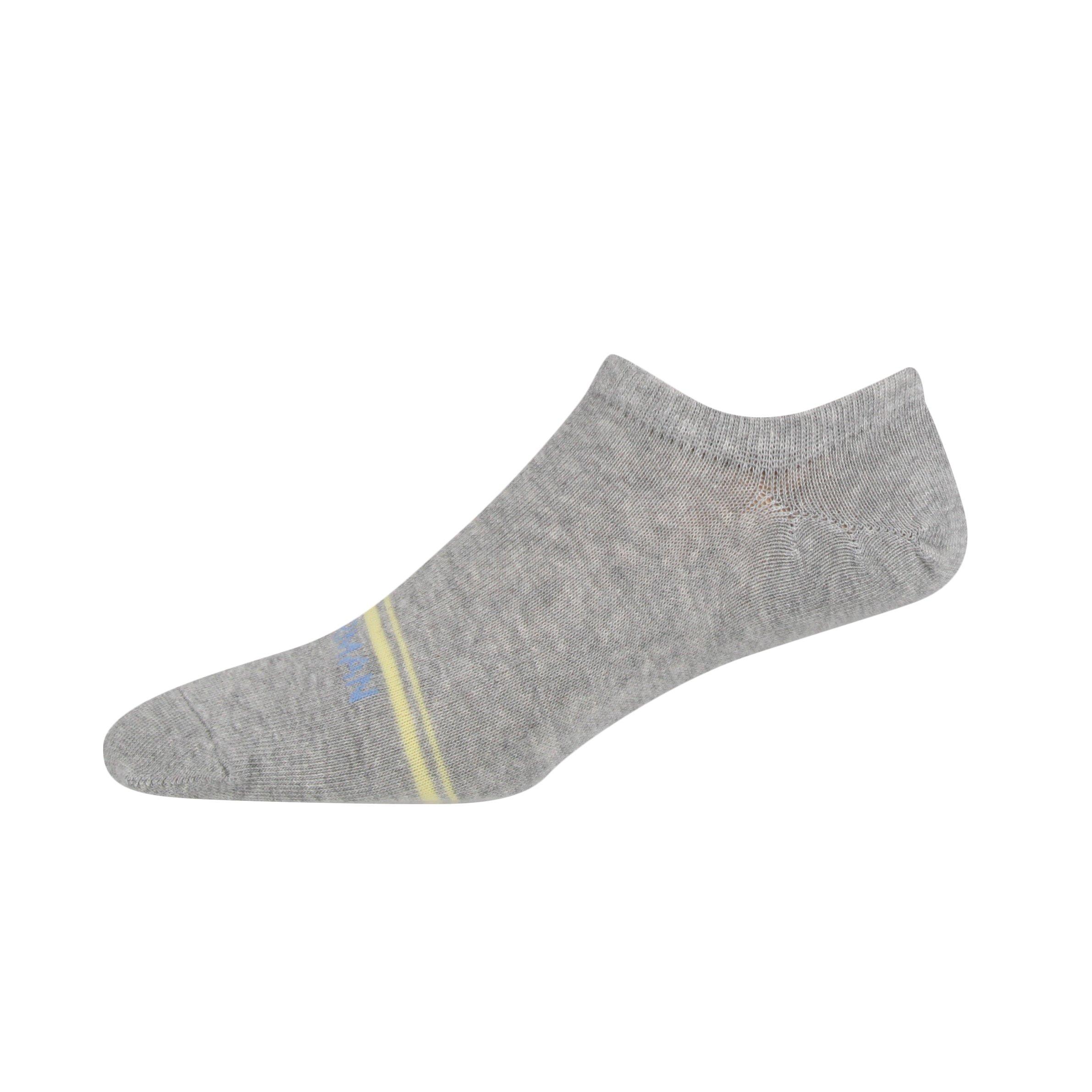 Gris/Blanc/Noir - Ben Sherman - Liner Invisible Socks - 2
