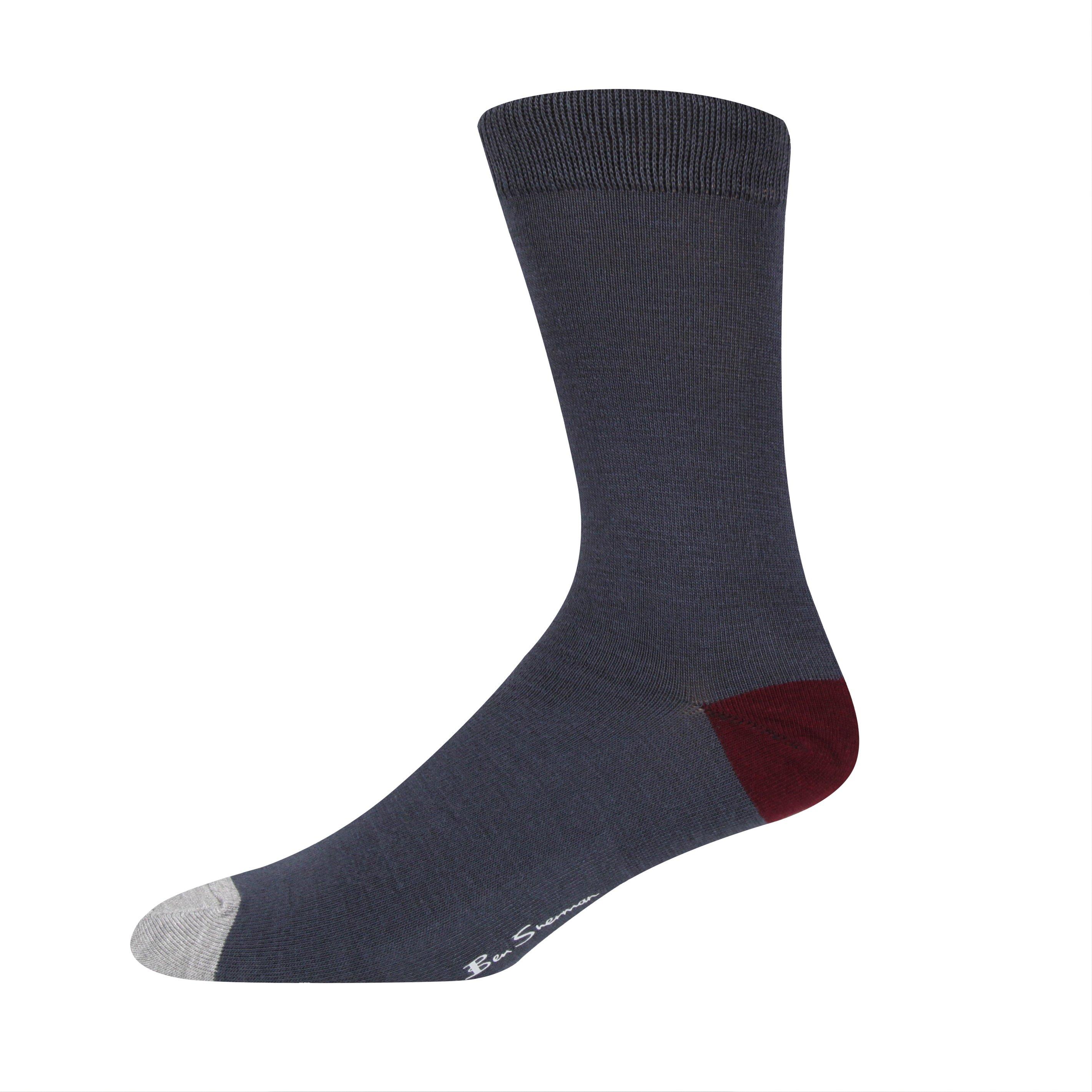 Blue/Stripe/Spt - Ben Sherman - Flonne Crew Socks - 3