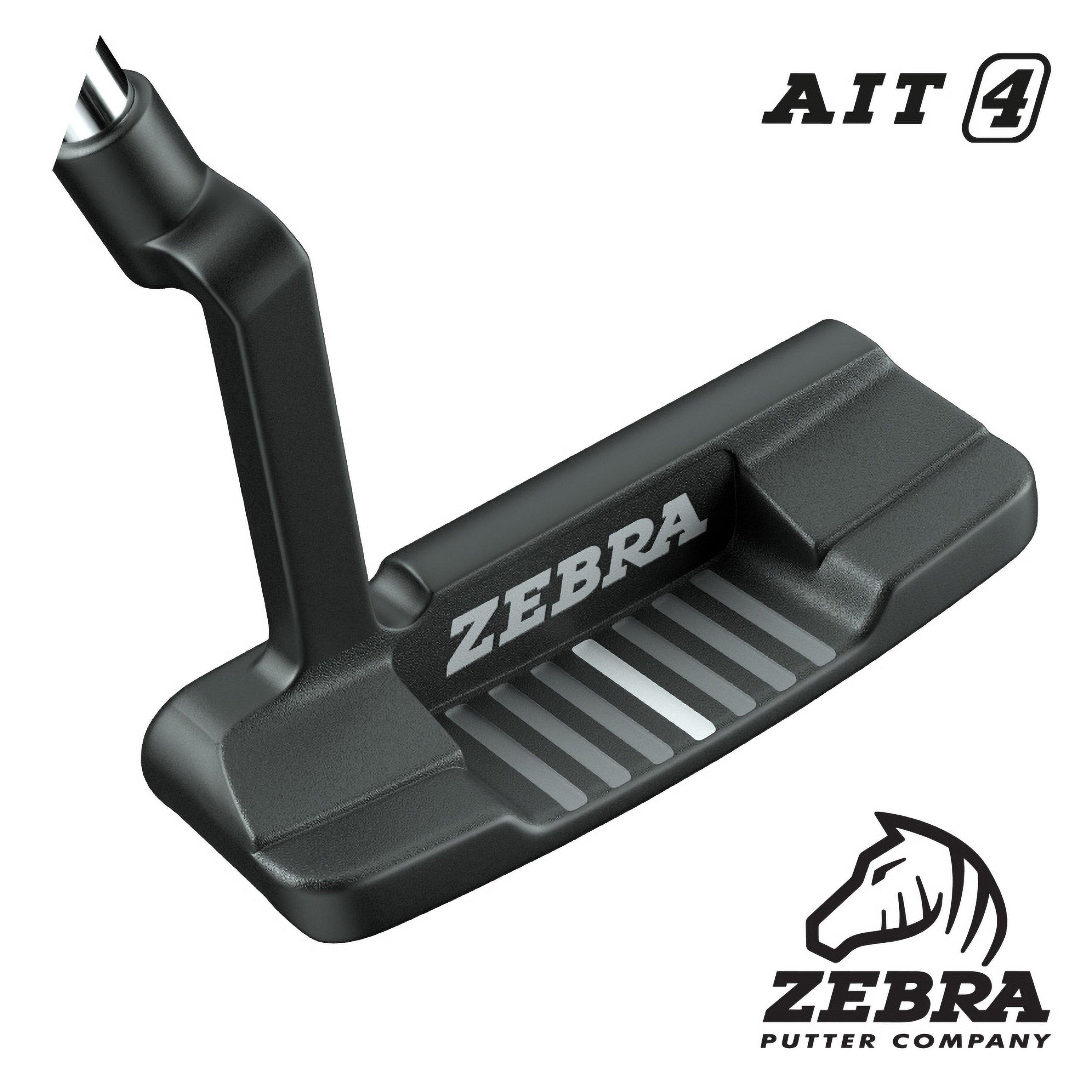 Black - Zebra - Zebra AIT4 Right Handed Putter - 2