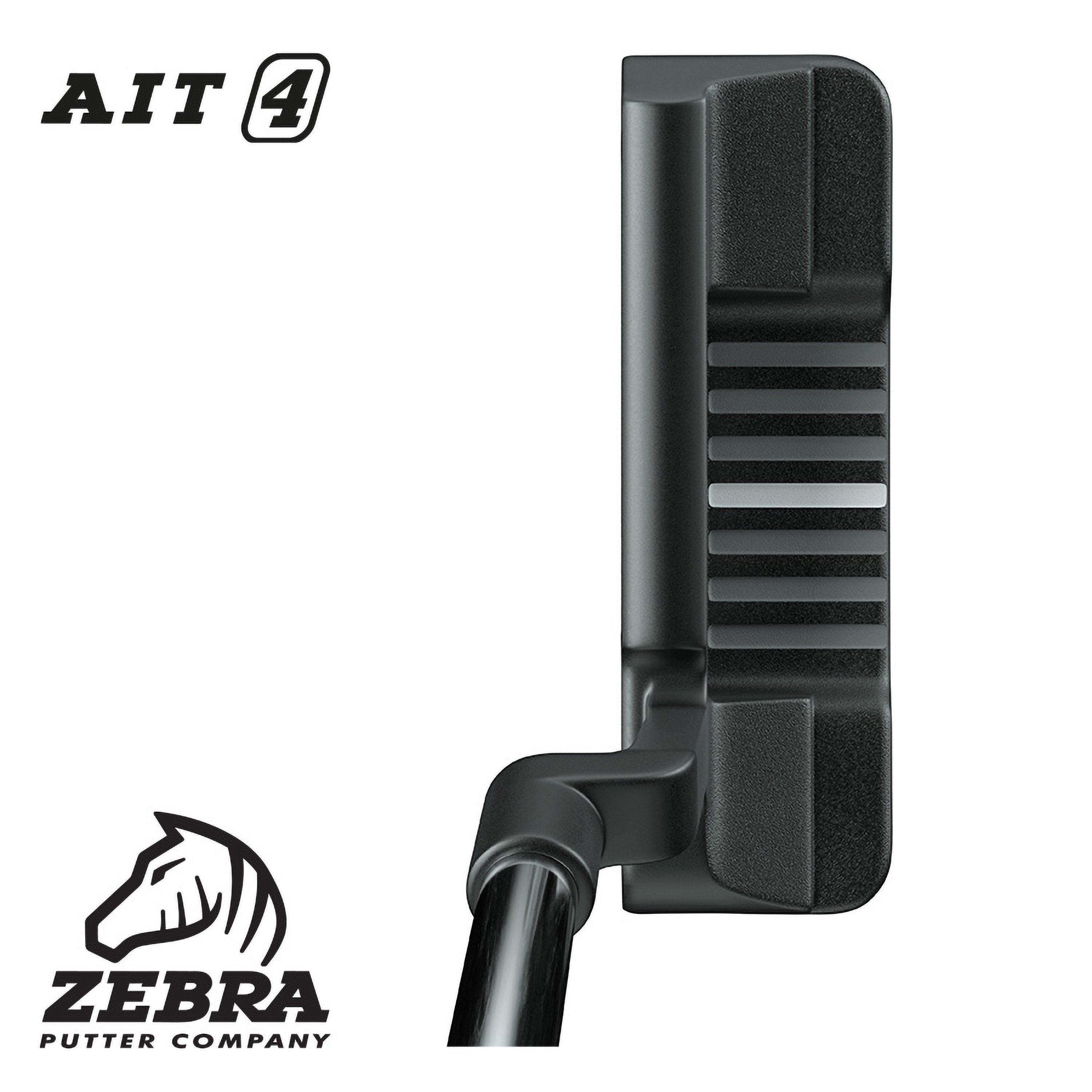 Black - Zebra - Zebra AIT4 Right Handed Putter - 3