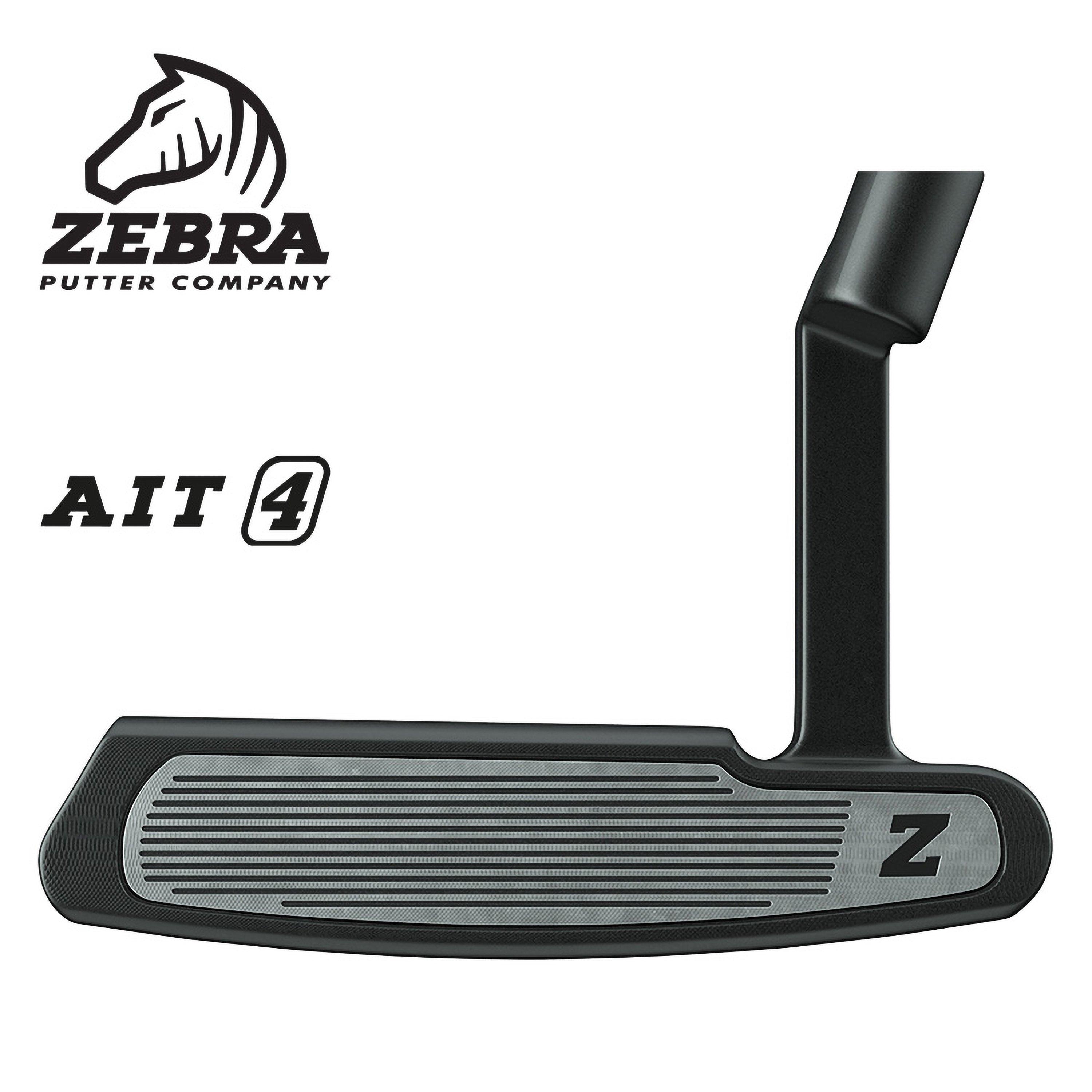 Black - Zebra - Zebra AIT4 Right Handed Putter - 4