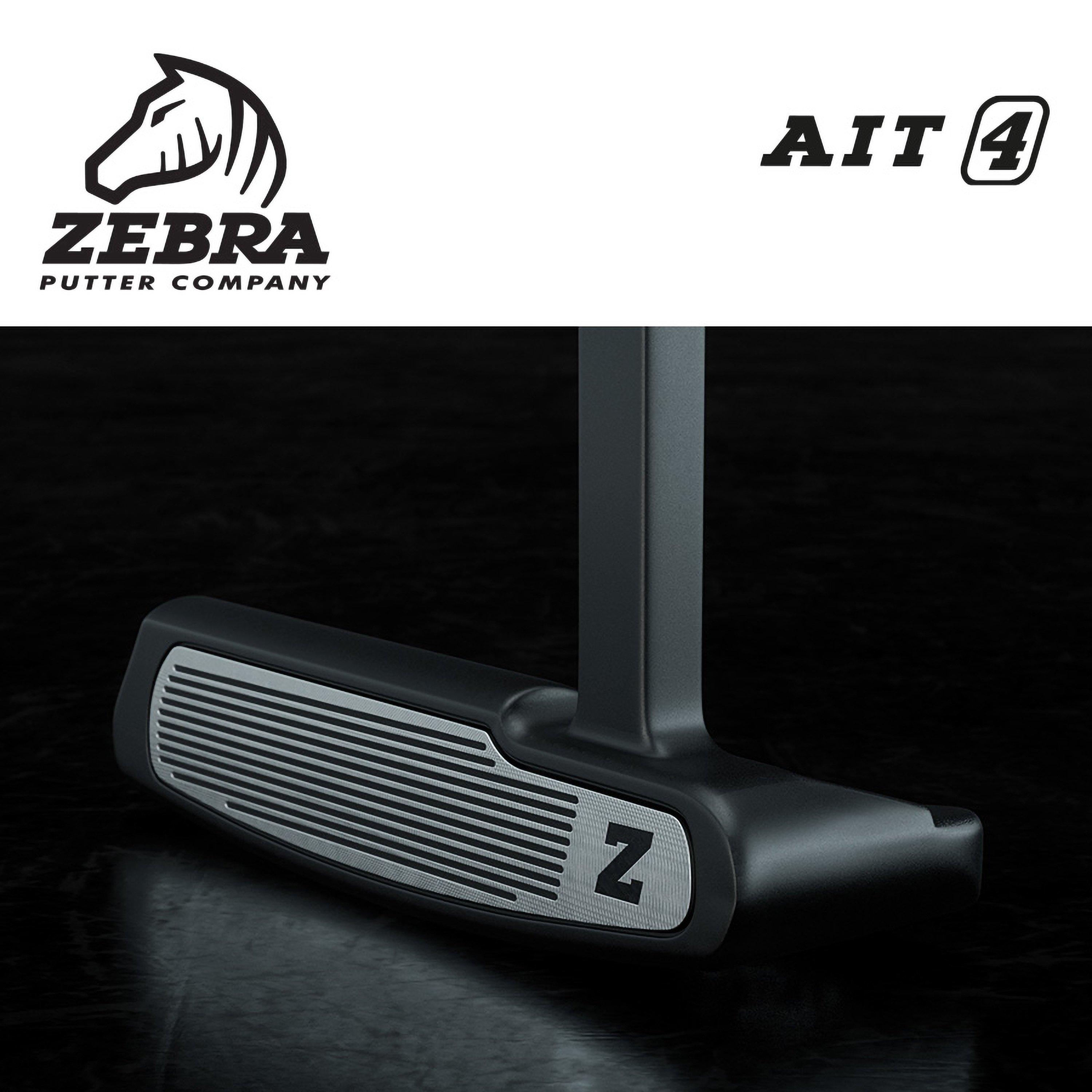 Black - Zebra - Zebra AIT4 Right Handed Putter - 5