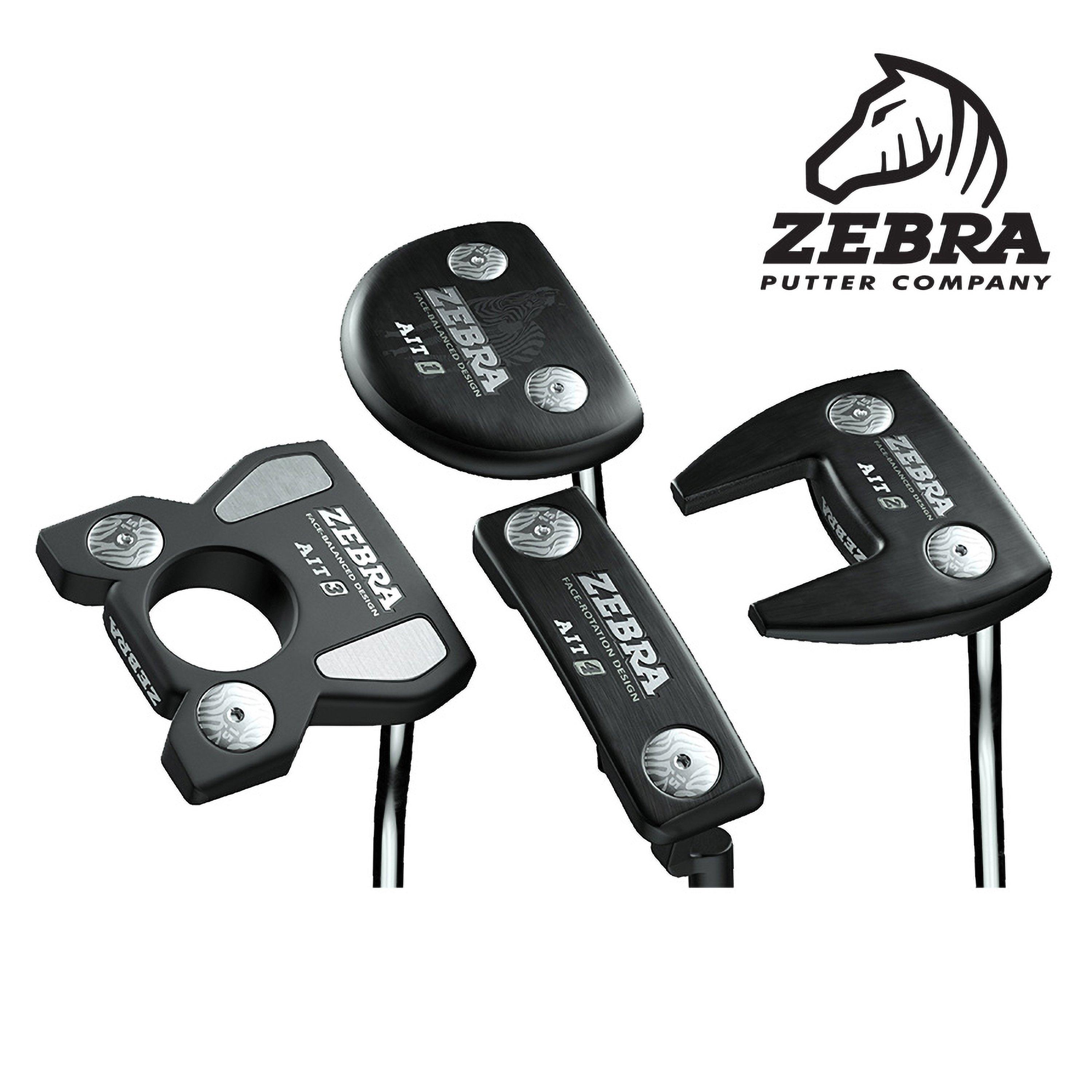 Black - Zebra - Zebra AIT4 Right Handed Putter - 6