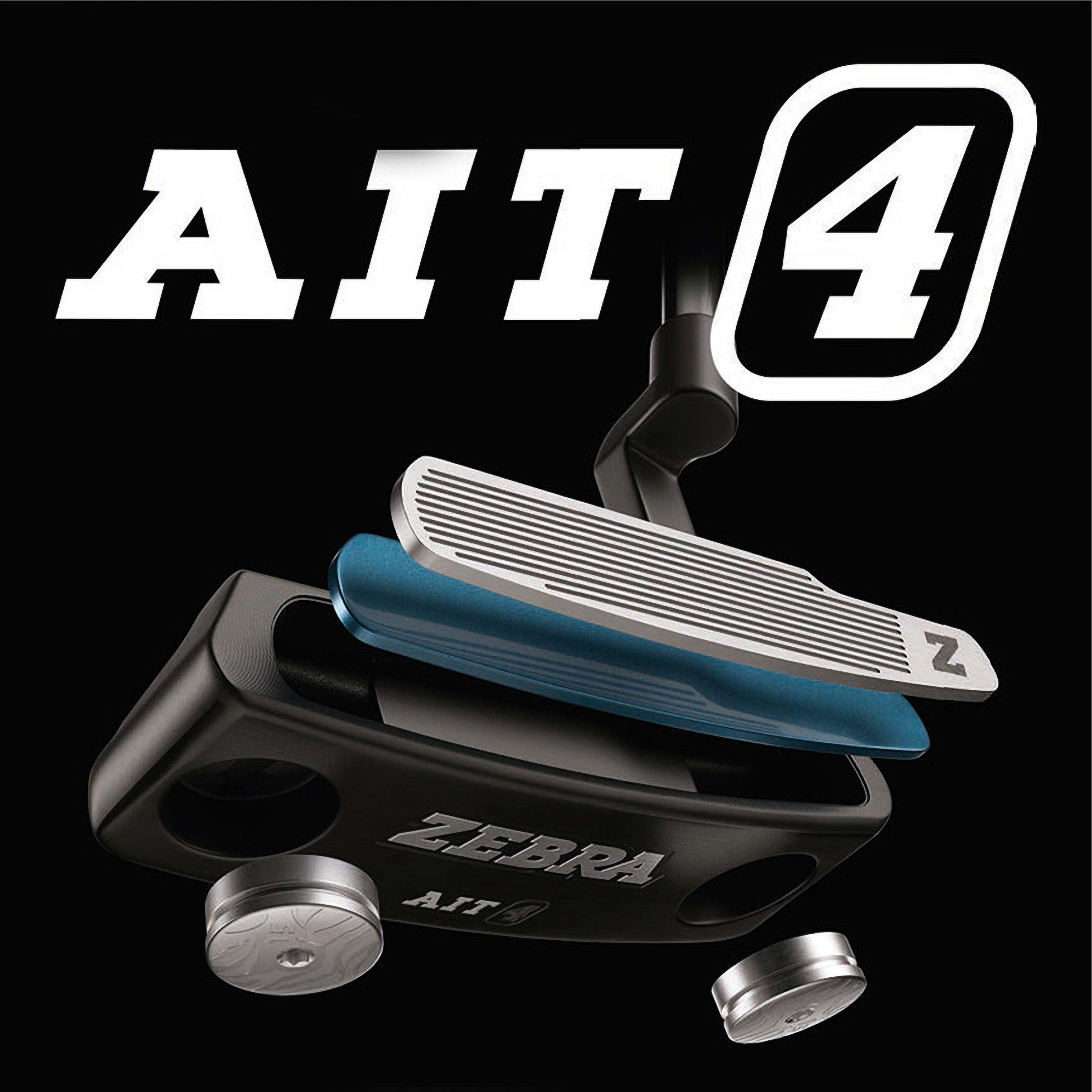 Black - Zebra - Zebra AIT4 Right Handed Putter - 7
