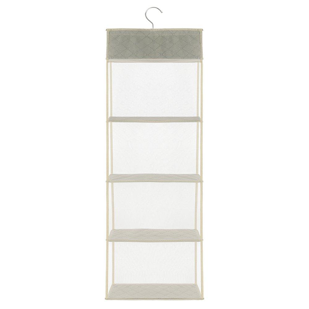Beige2 - LIFE IDEAS - 3pcs Hanging Handbag Purse Storage Organizer - 3
