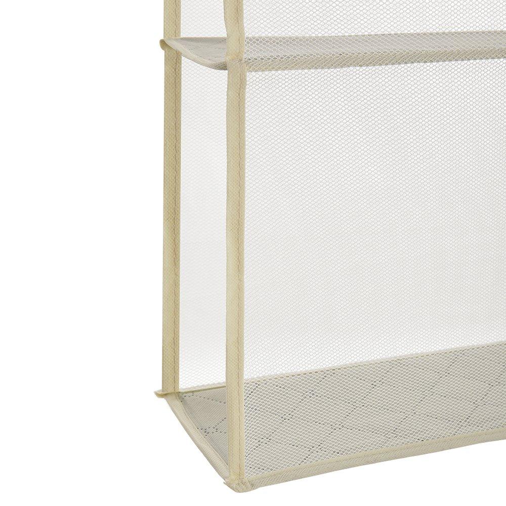 Beige2 - LIFE IDEAS - 3pcs Hanging Handbag Purse Storage Organizer - 7