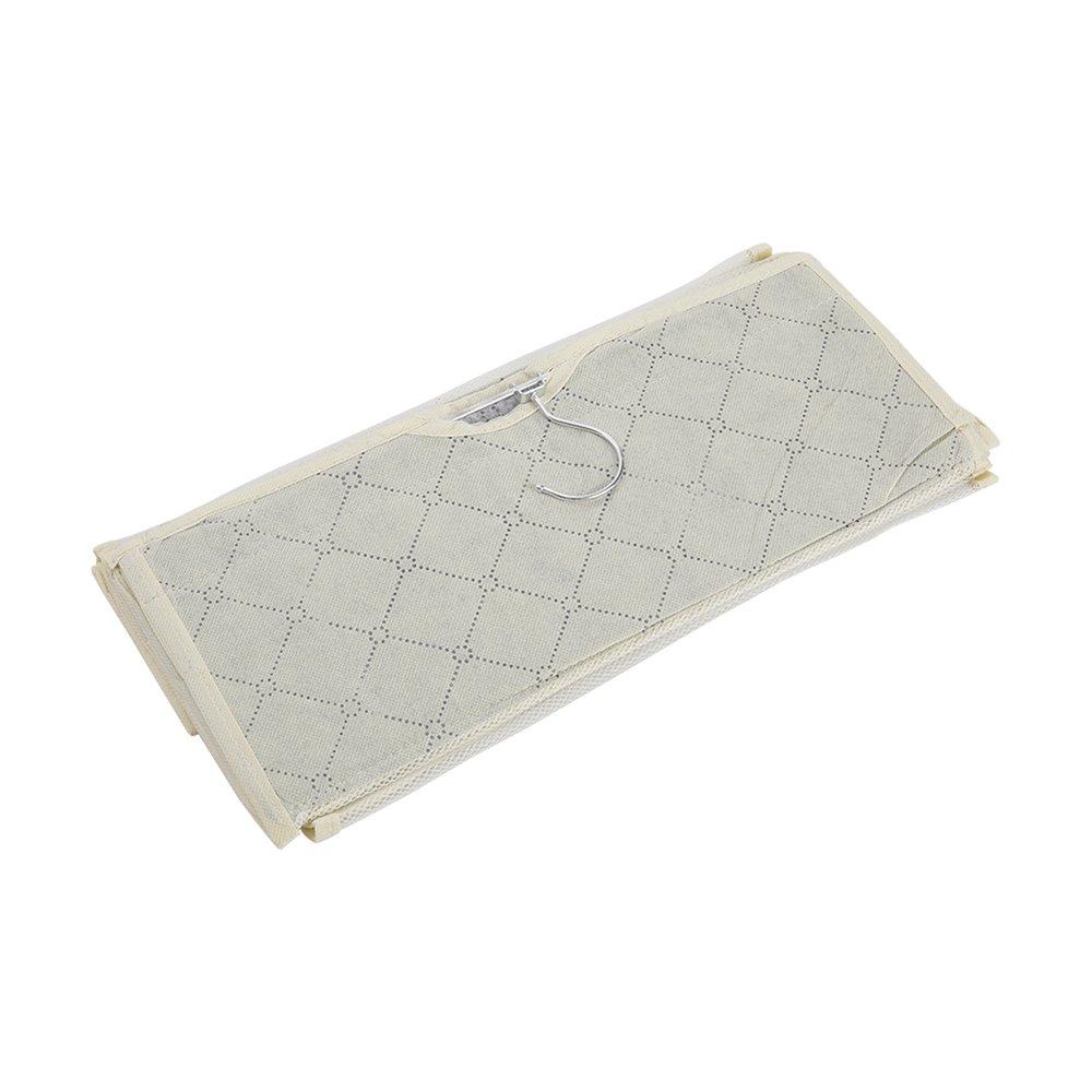 Beige2 - LIFE IDEAS - 3pcs Hanging Handbag Purse Storage Organizer - 9