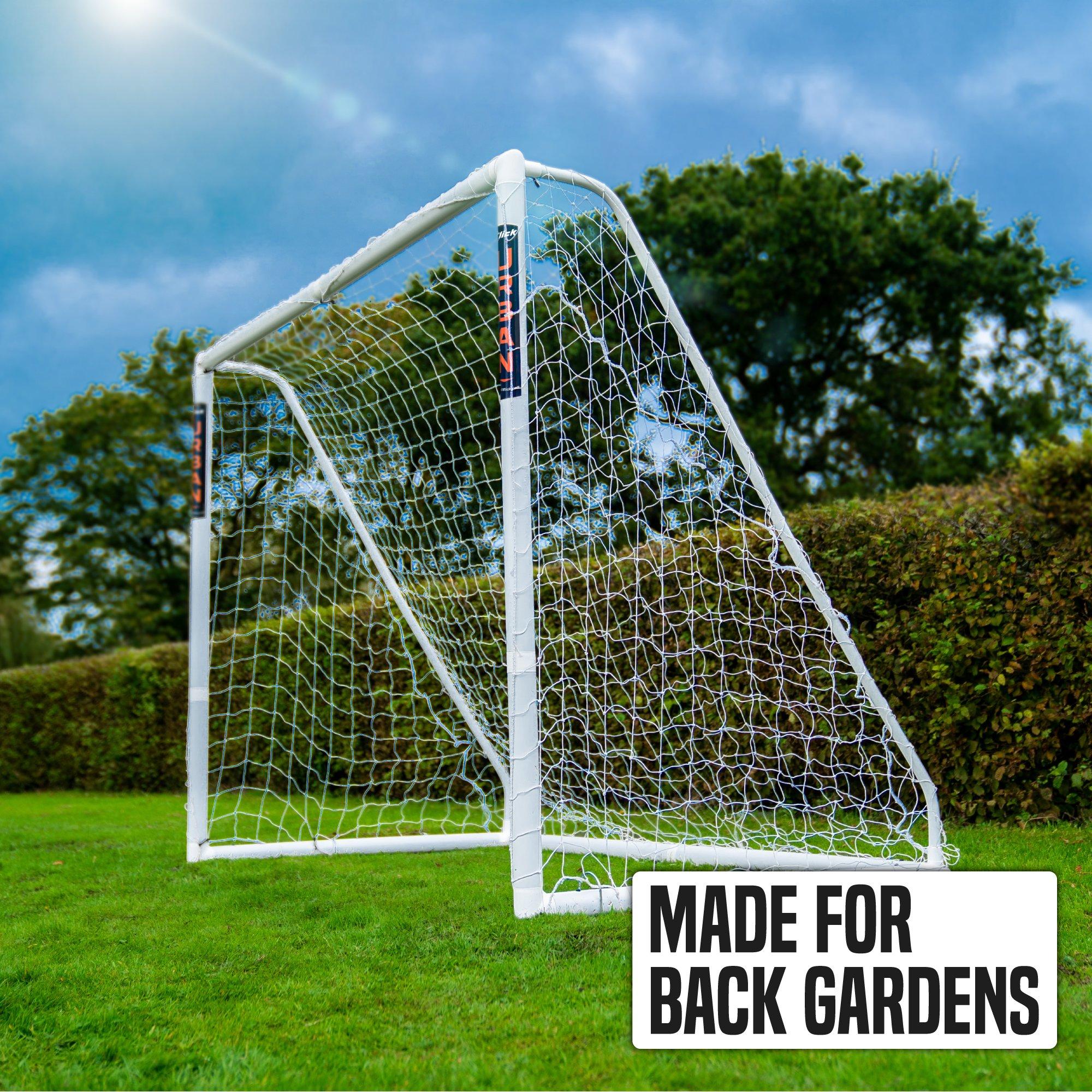 White - Football Flick - Football Flick Urban UPVC  Goal 8 x 6 - 8