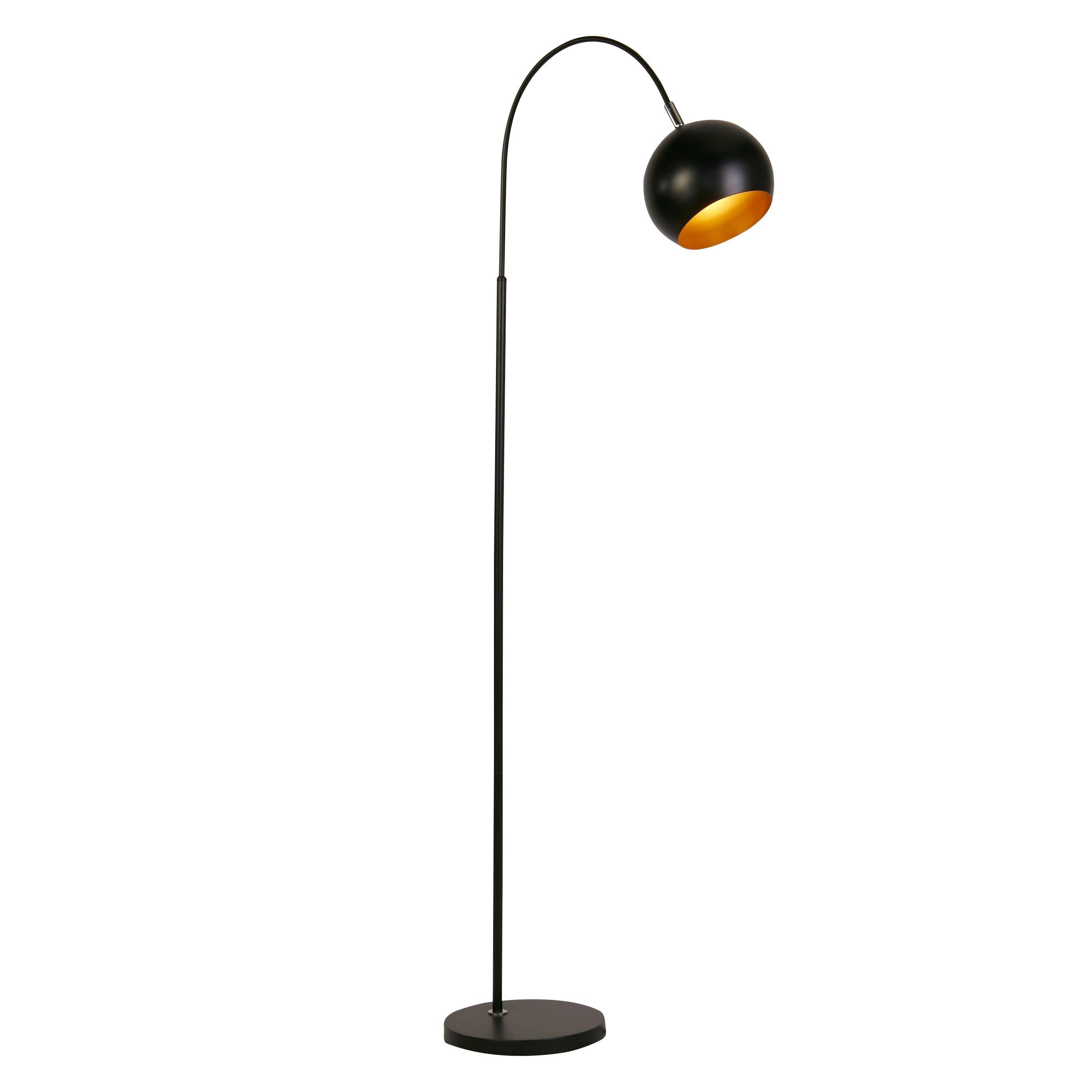 Black - Lighting Collection - Arlo Matt Black Floor Lamp - 2