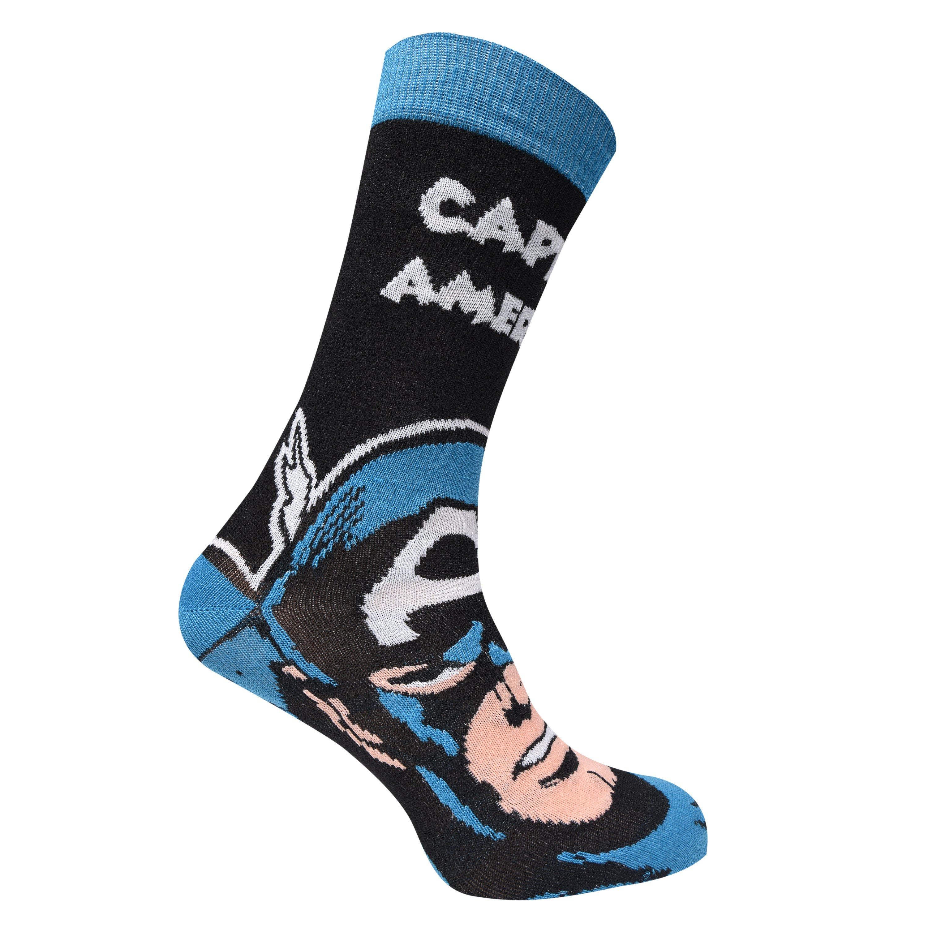 Marvel - Character - Marvel 3 Pack Crew Socks Mens - 2