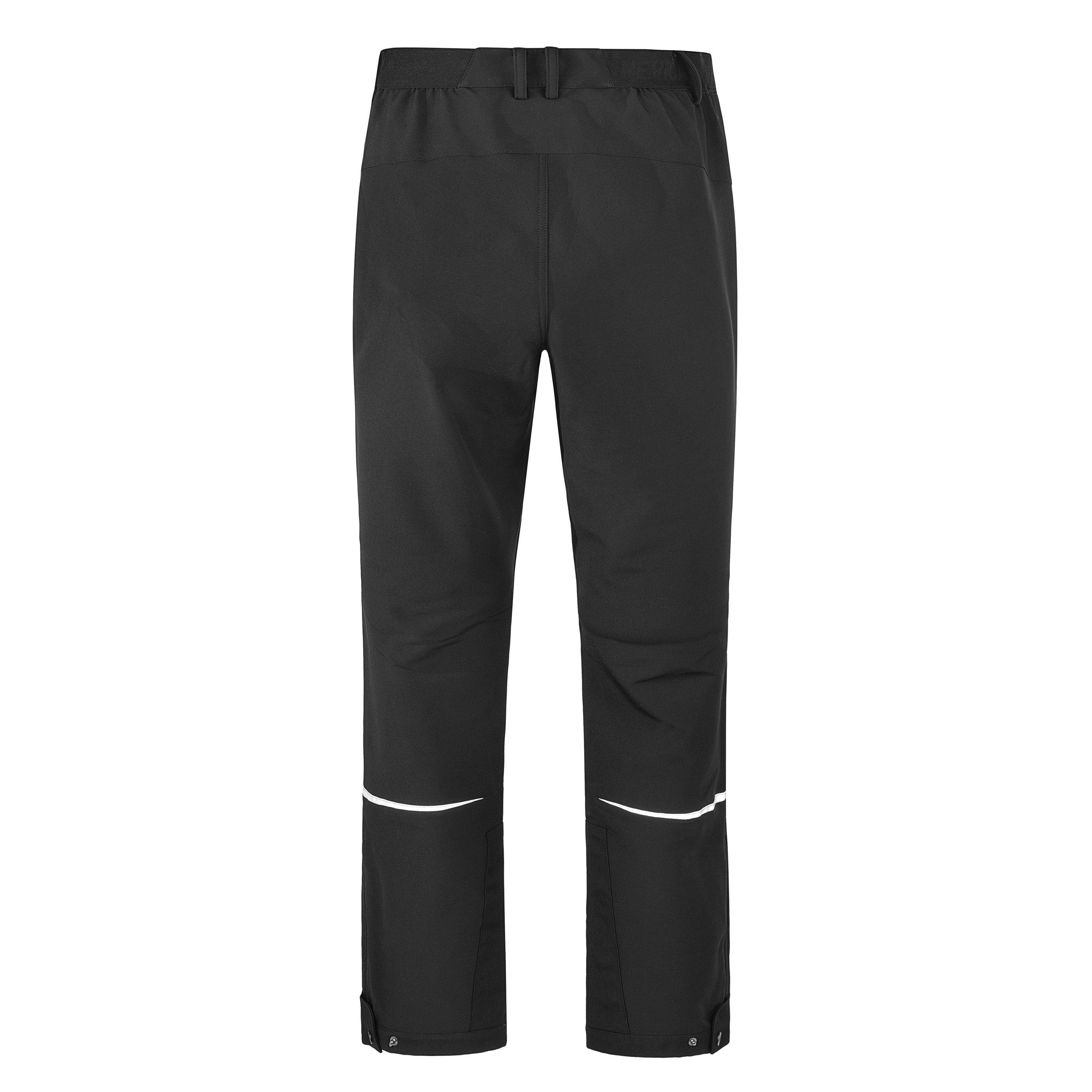 Schwarz - Nevica - Touring Water Resistant Zip Pockets Slim Fit Ski Trousers - 2