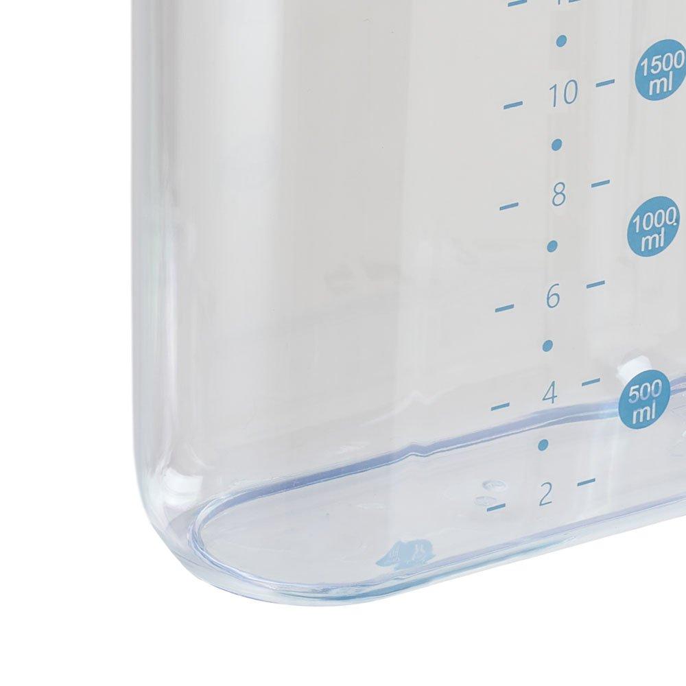 Blue - LIFE IDEAS - 2pcs 2.8L Airtight Food Storage Container - 11