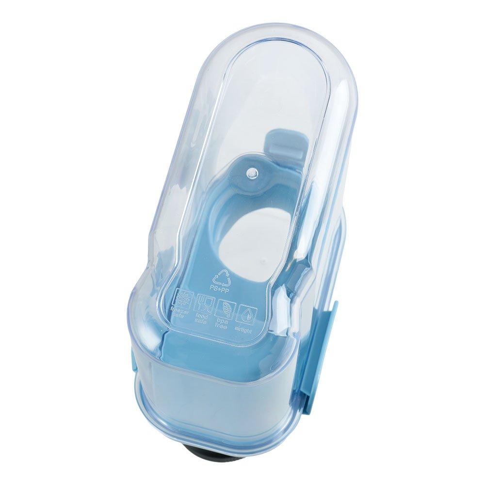 Blue - LIFE IDEAS - 2pcs 2.8L Airtight Food Storage Container - 7