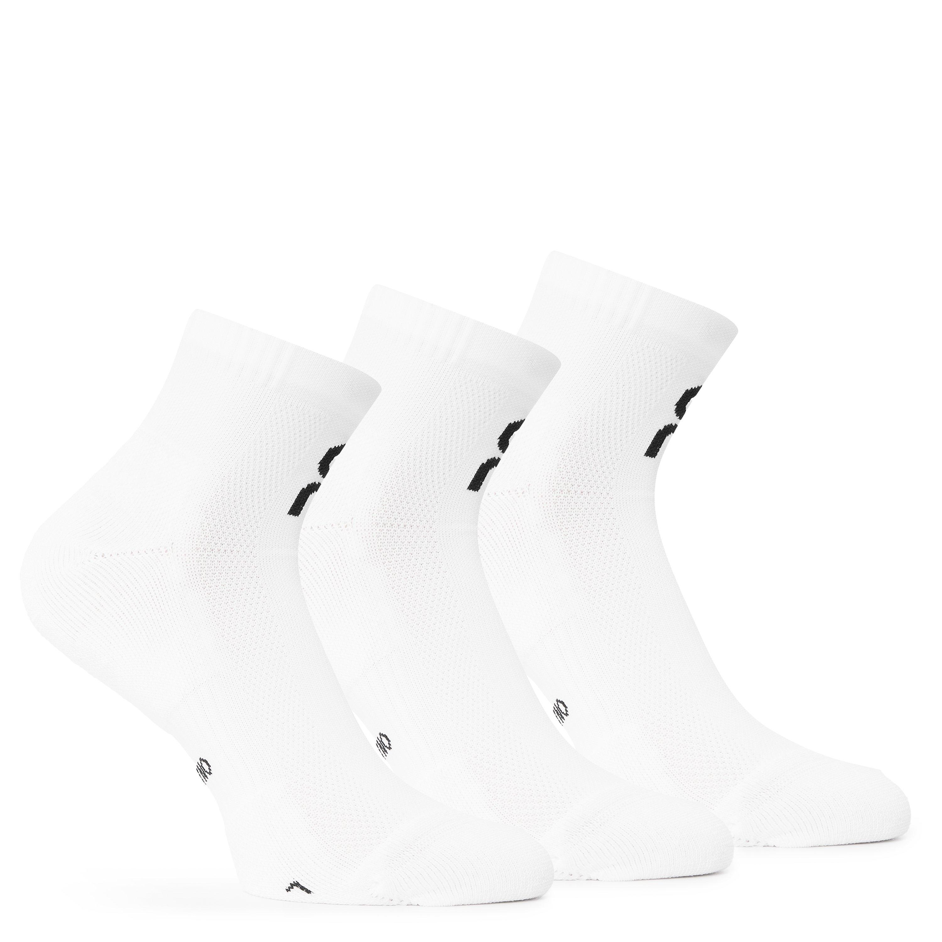WHITE - On - Core Run Sock Mid 2P Whit - 1