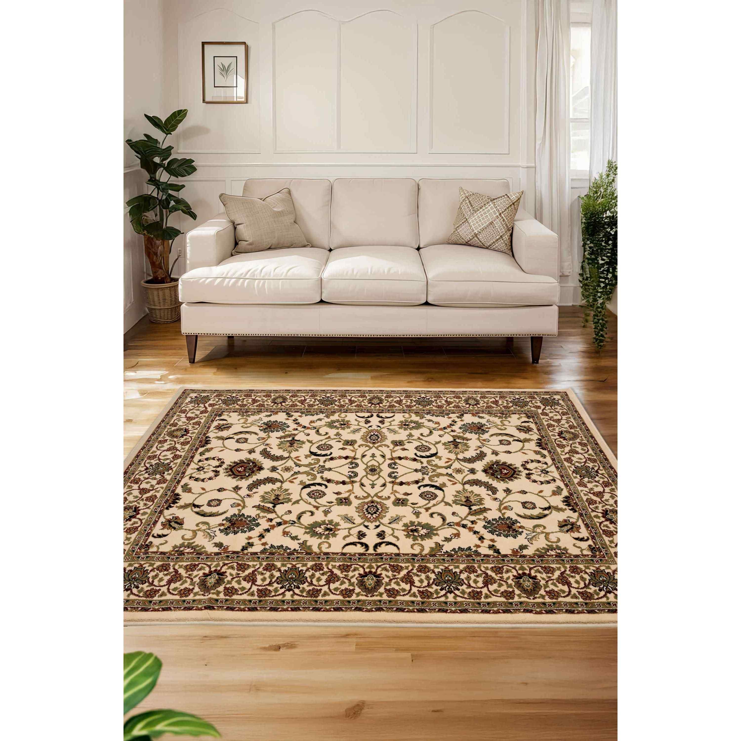 Homemaker  Kellan Floral Rug Cream - 120x170cm