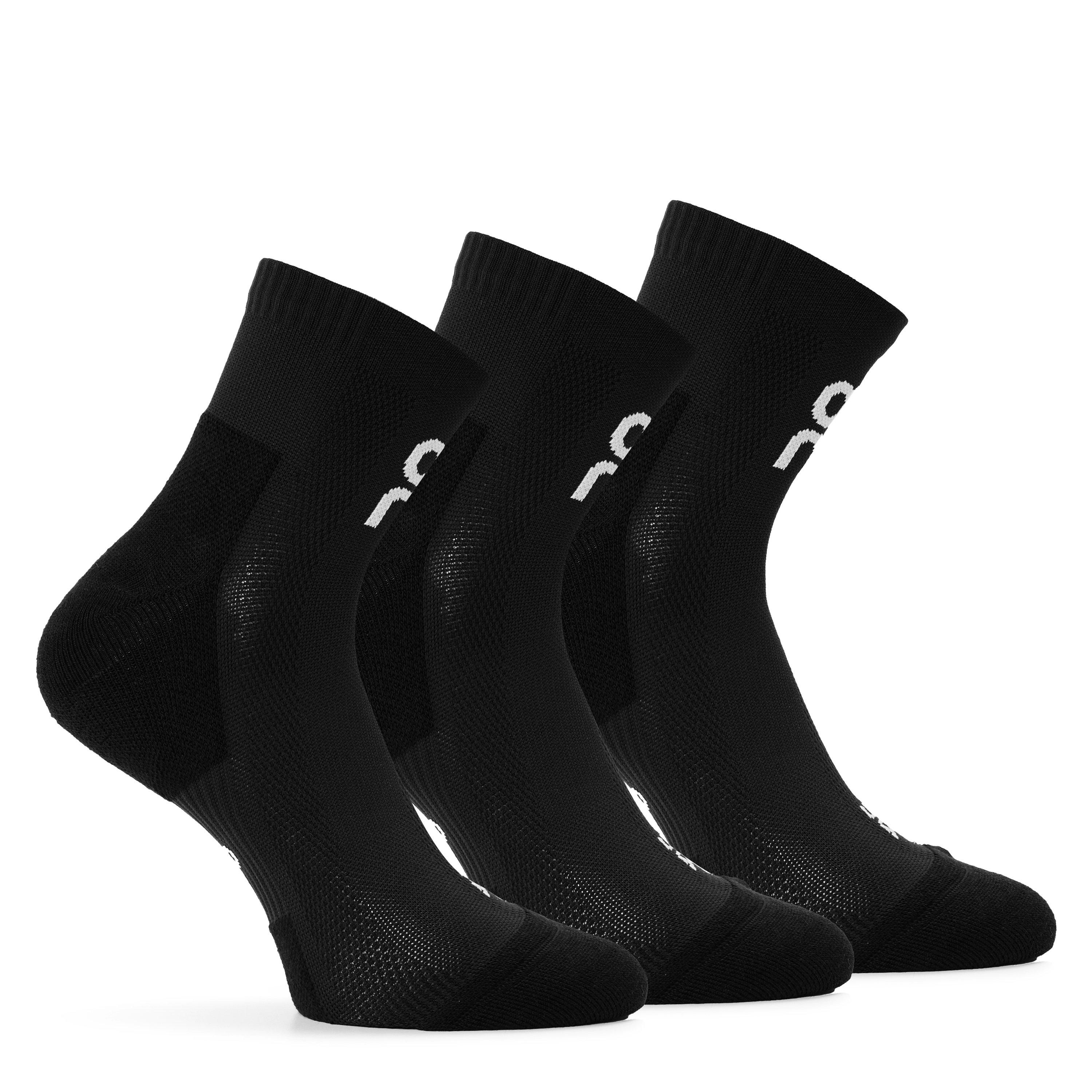 BLACK - On - Core Run Sock Mid 2P - 1