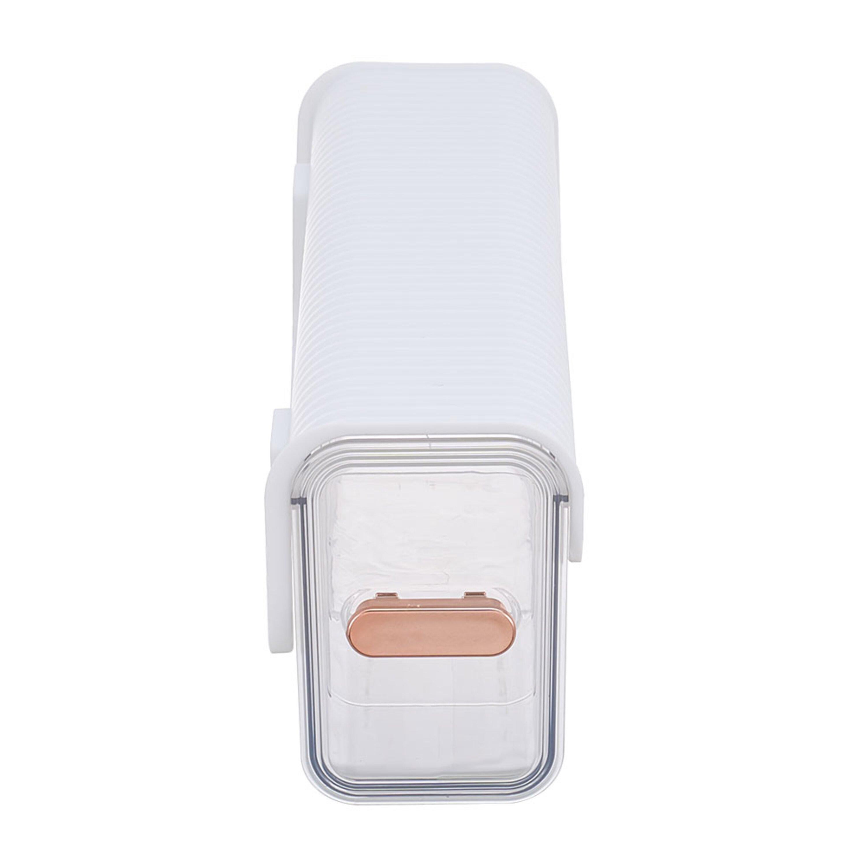 White - LIFE IDEAS - 2pcs Wall Mounted Drawer Organizer - 7