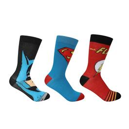 Character DC 3 pack Crew Sock Mens