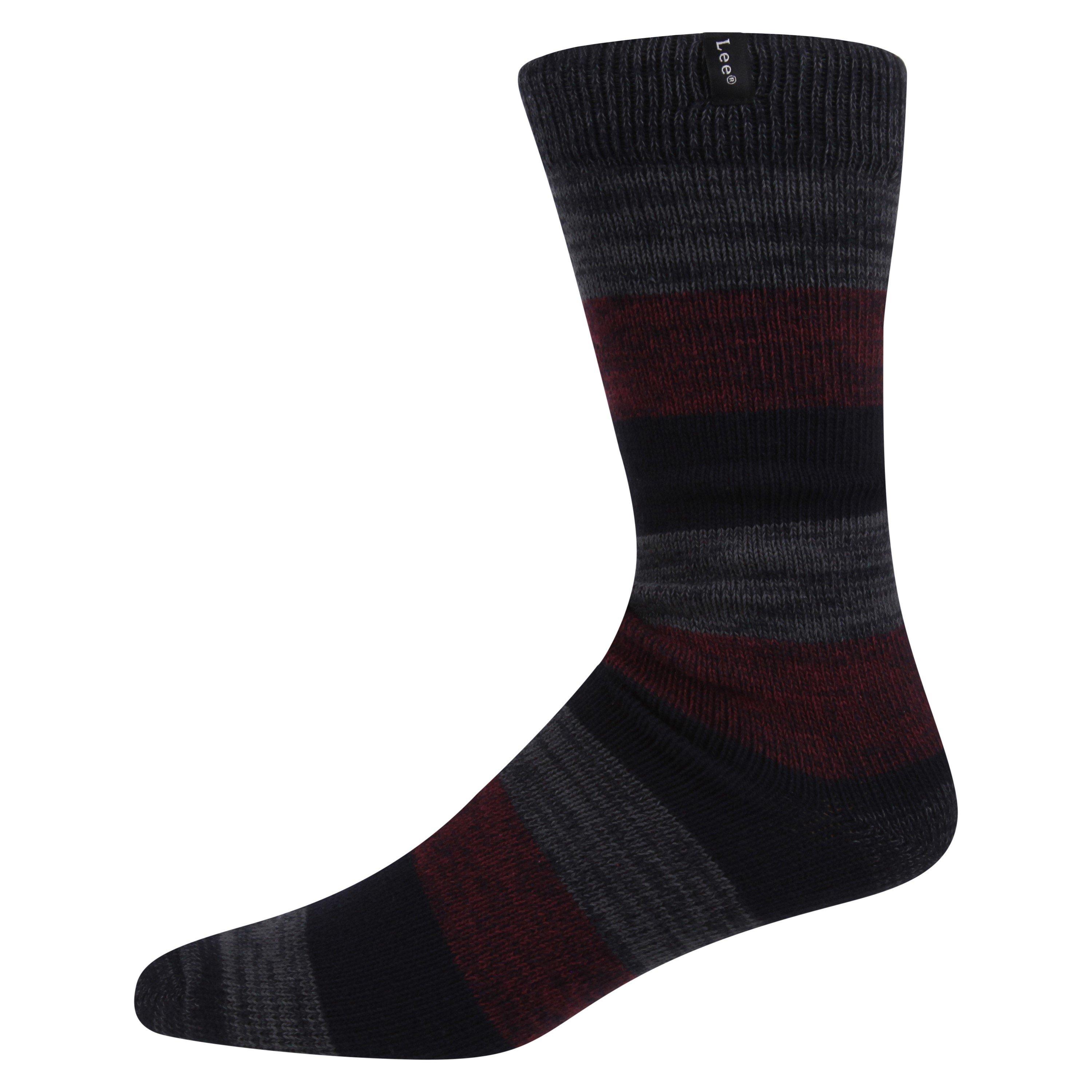 Gry/Cbalt/Foxy - Lee - Mens 2 pack Boot Socks Birch - 3