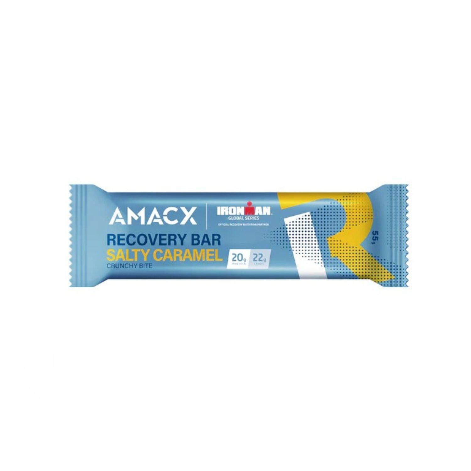 Amacx  Protein Recovery Bar (12 X 55G) - Salty Caramel - Pack of 12