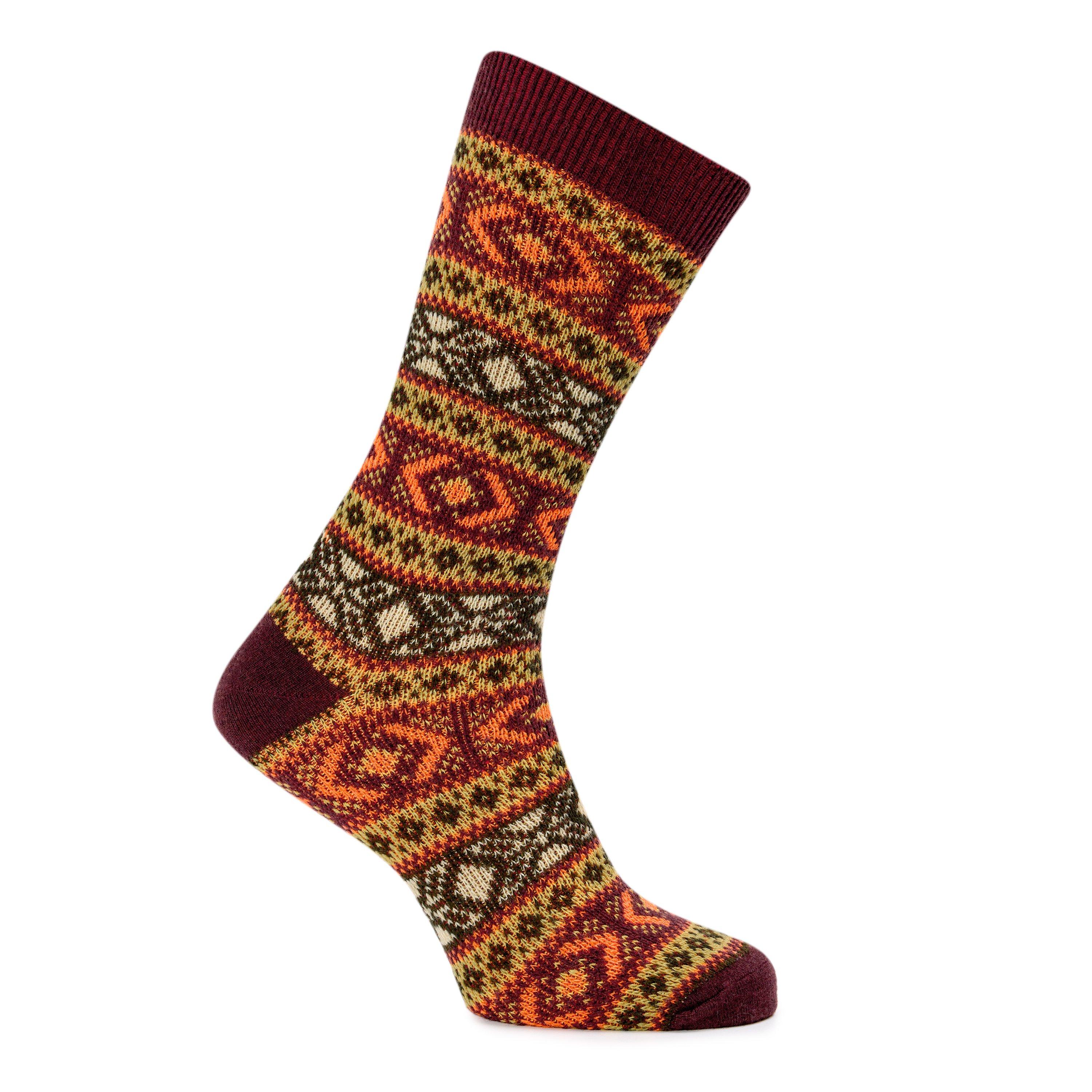 BROWN - ANONYMOUSISM - ANON WOOL JQ FAIRISLE CRE - 1