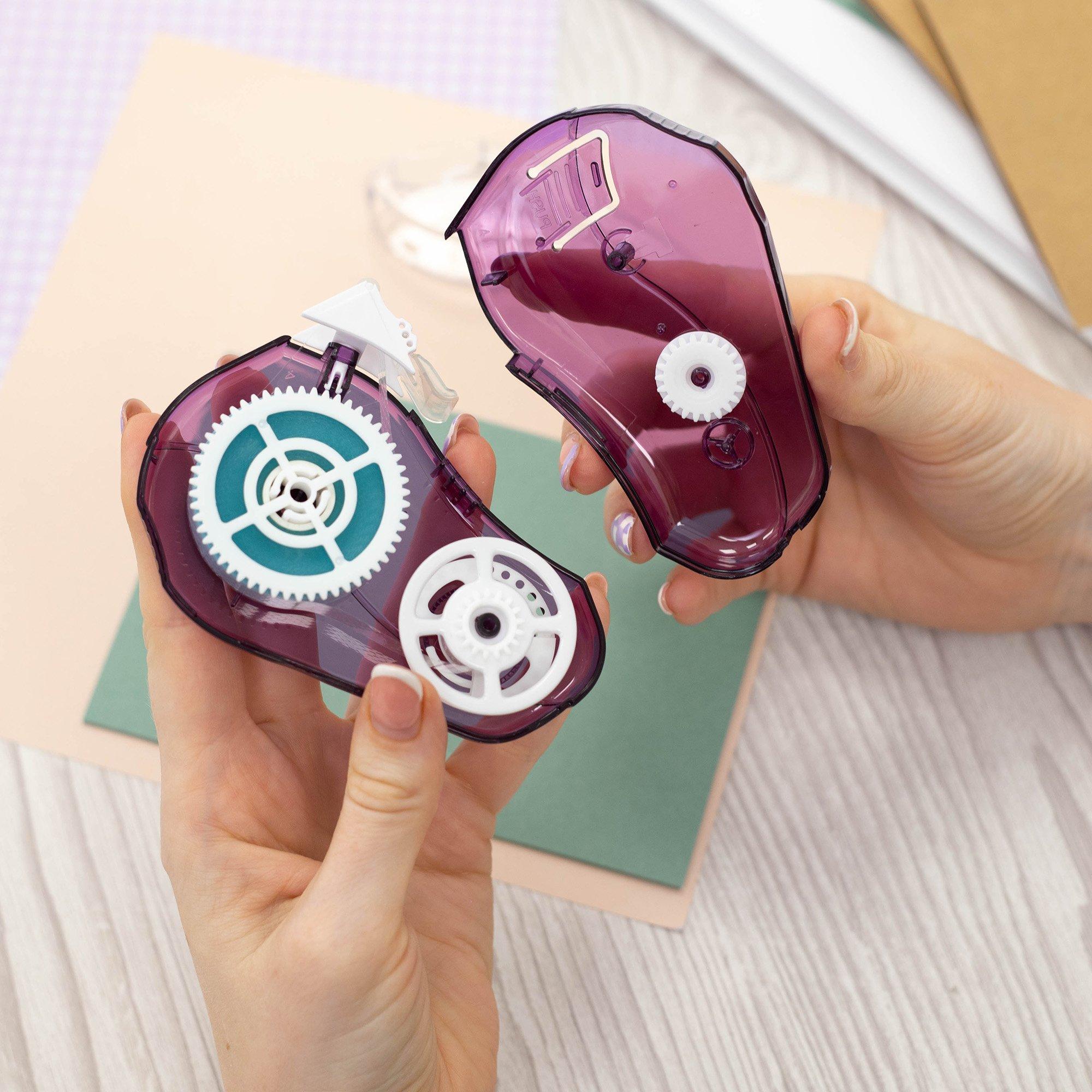 Multi - Crafters Companion - Glue Tape Pen & Refill Pack – Dots (2 Pack) - 4