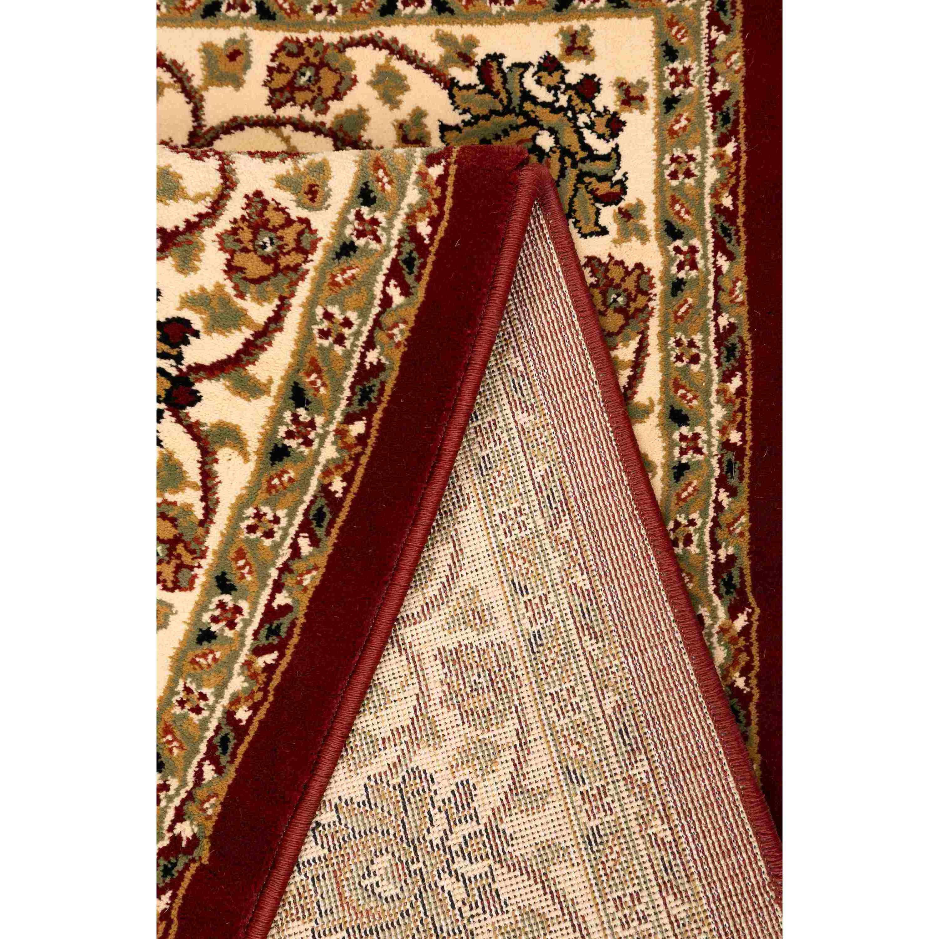 Red - Homemaker - Kellan Floral Red Rug - 4