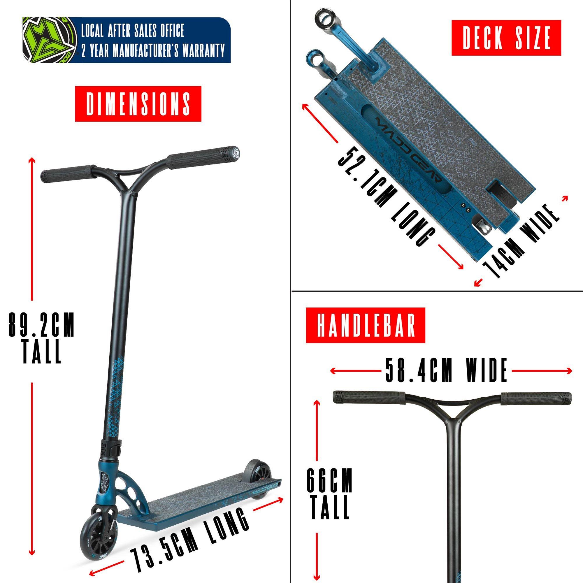 Denim - Madd Gear - MGP VX ORIGIN IV 550 SERIES PRO STUNT SCOOTER - 10