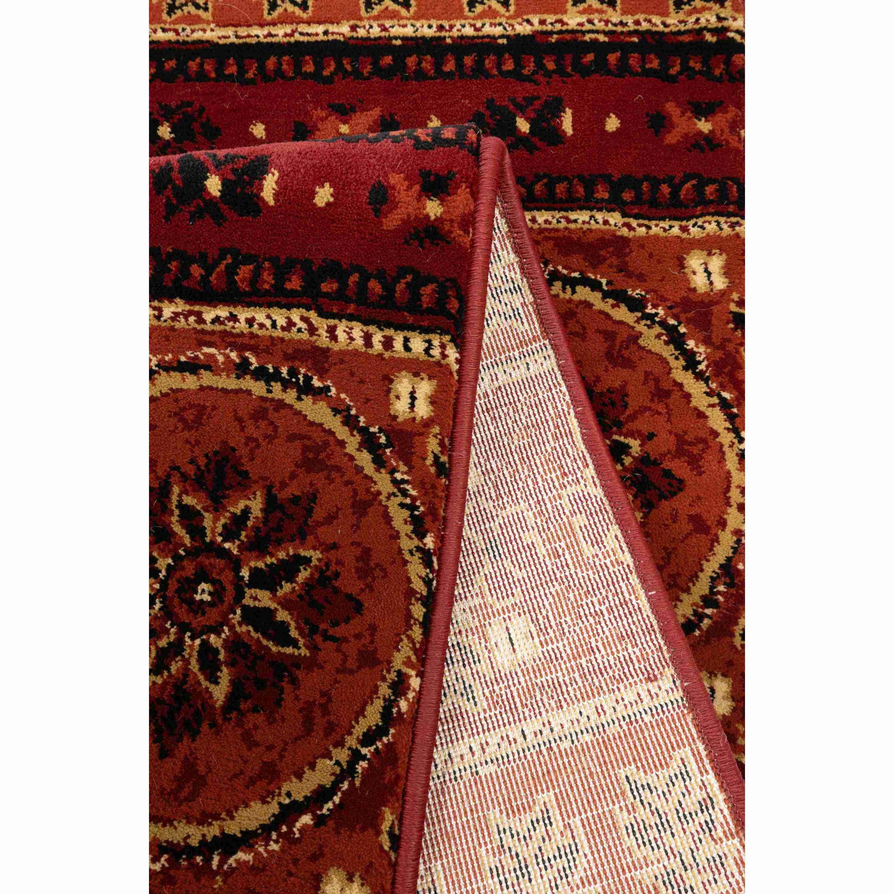 Homemaker Kellan Tribal Terracotta Rug | FRASERS