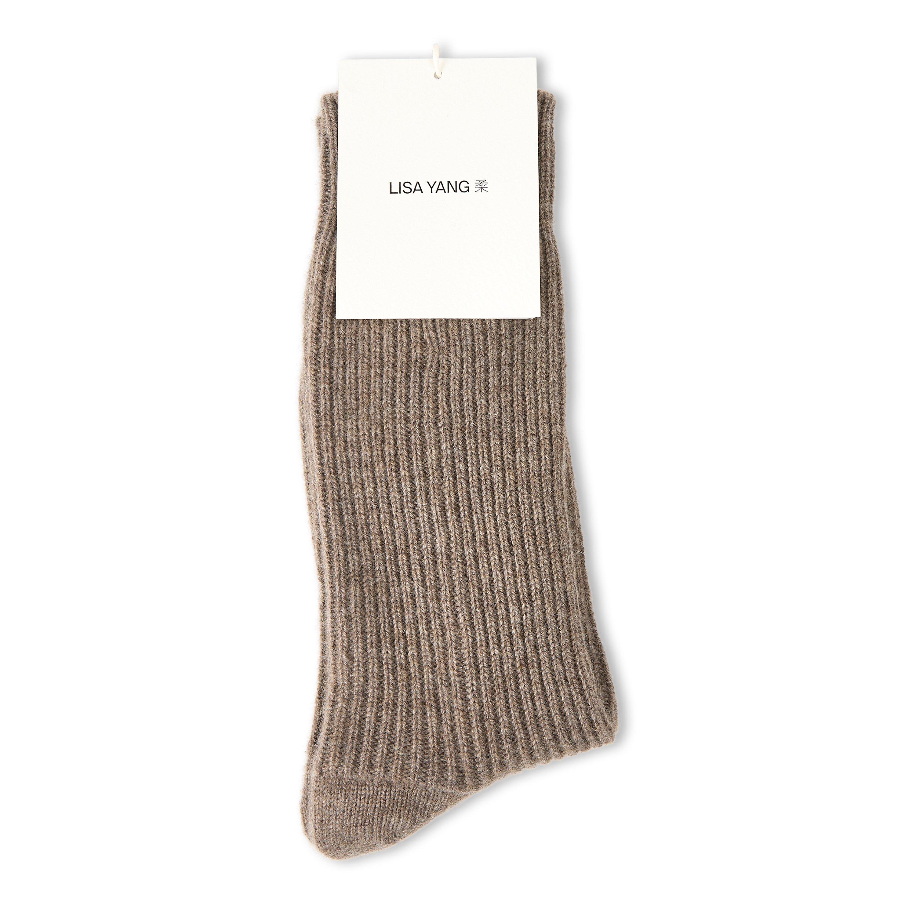 TAUPE - Lisa Yang - Zera Socks - 2