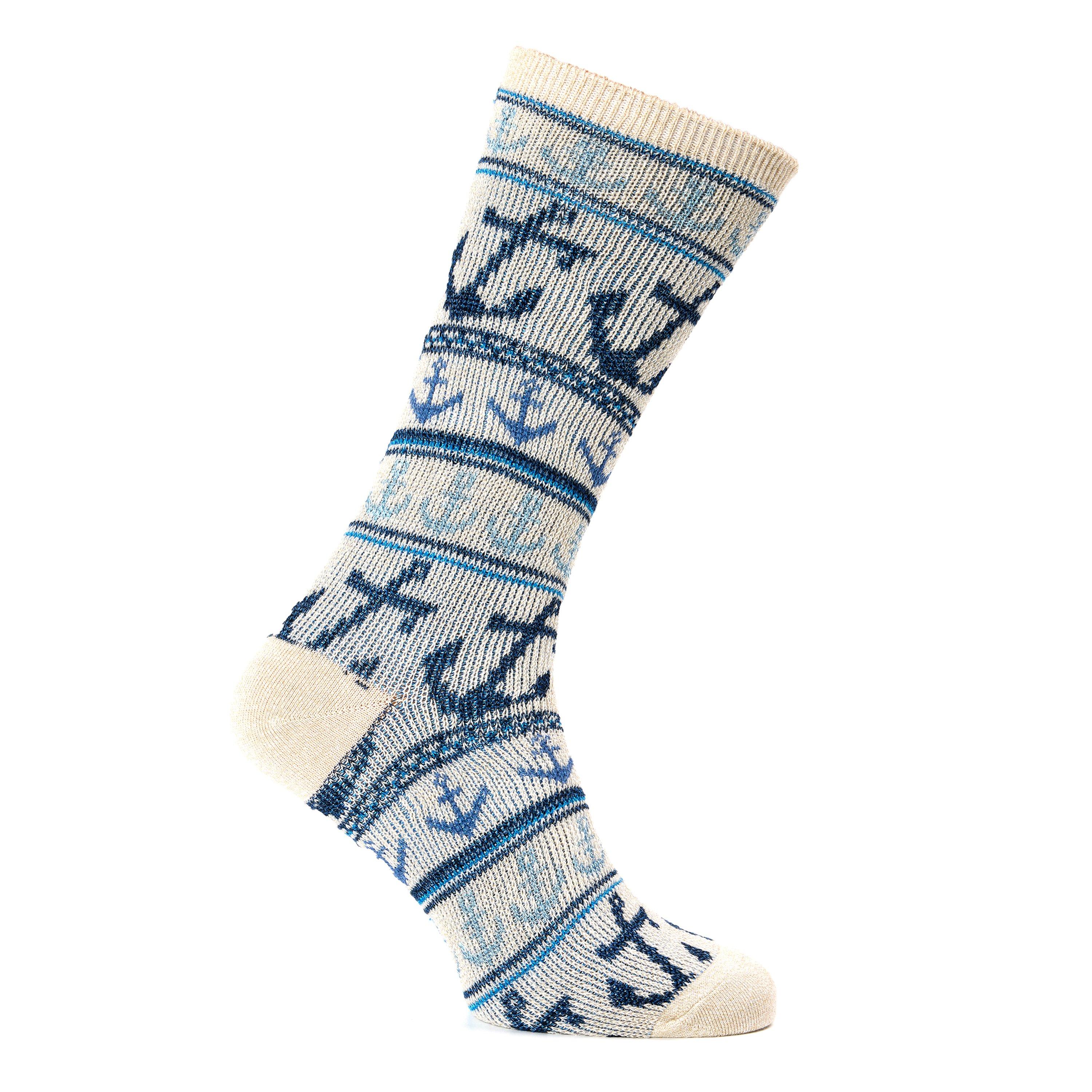 ANON ANCHOR CREW SOCK09