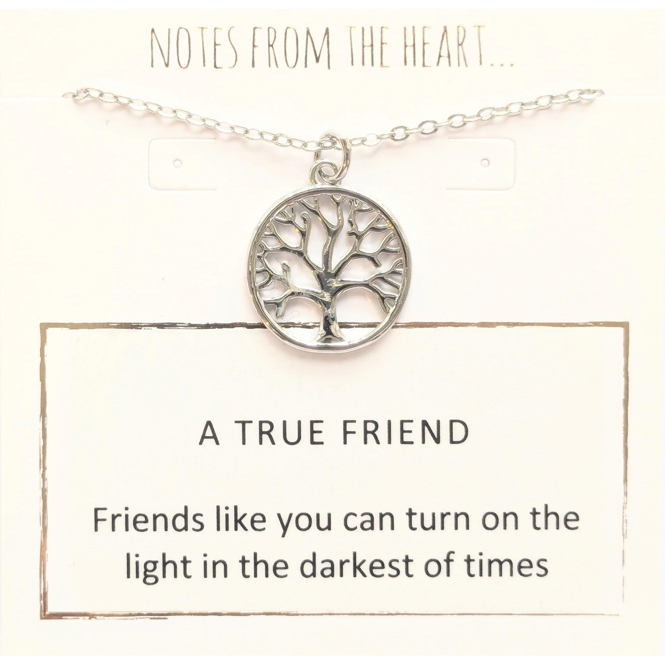 Notes From The Heart Women's Nfth A True Friend - Silver