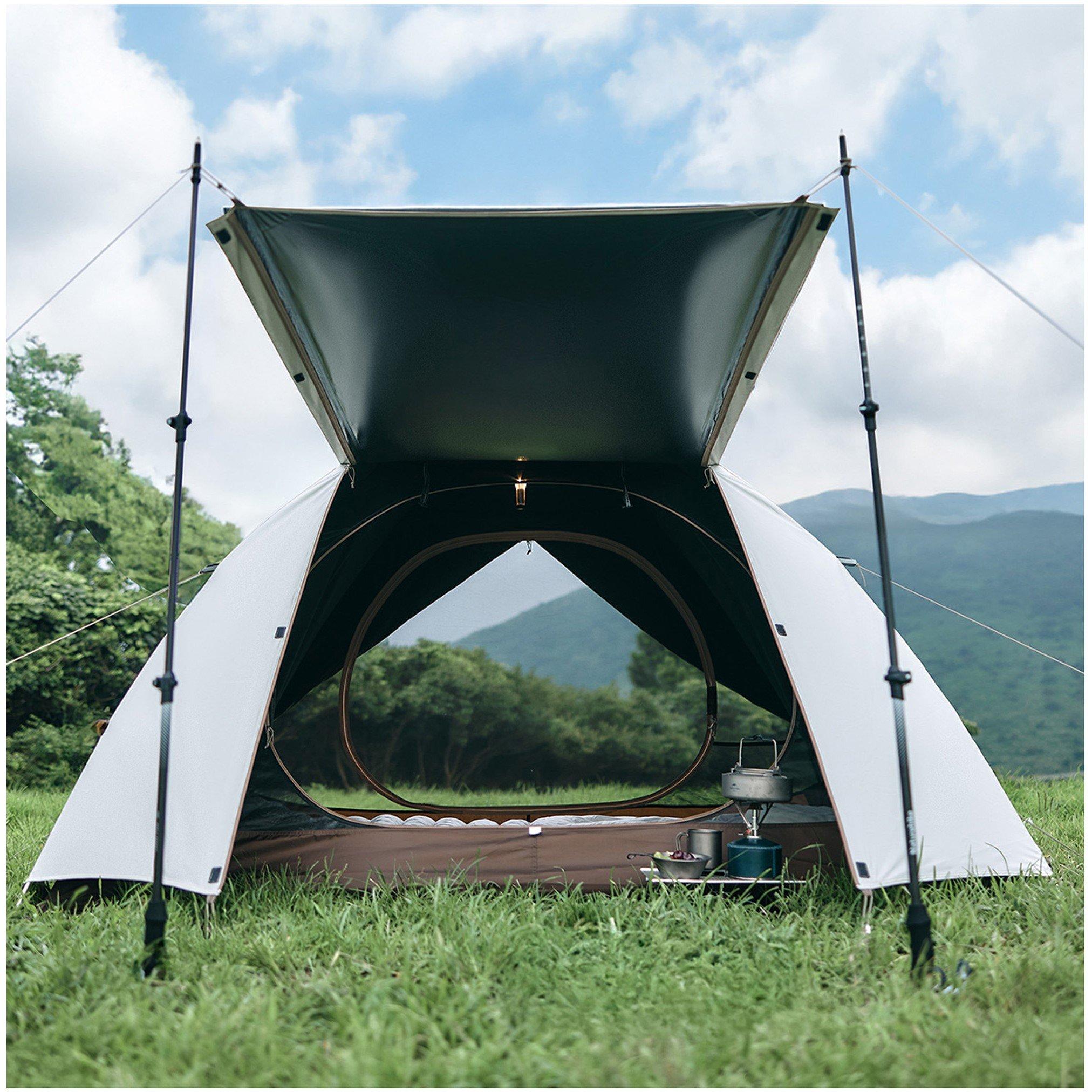 White - Naturehike - Naturehike - Cloud-Creek Series Person Tent - 3