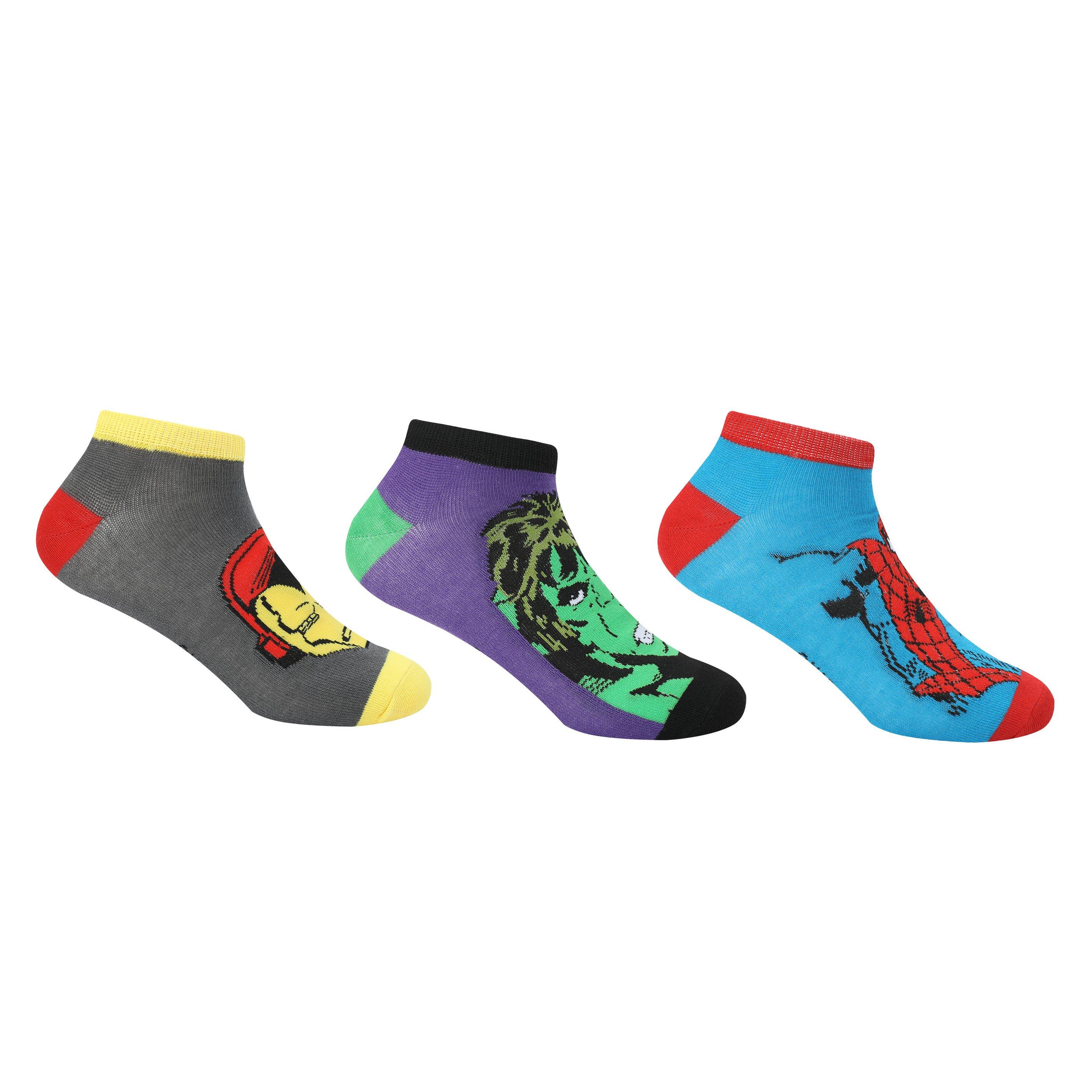 Marvel - Character - Trainer Socks 3 Pack - 1