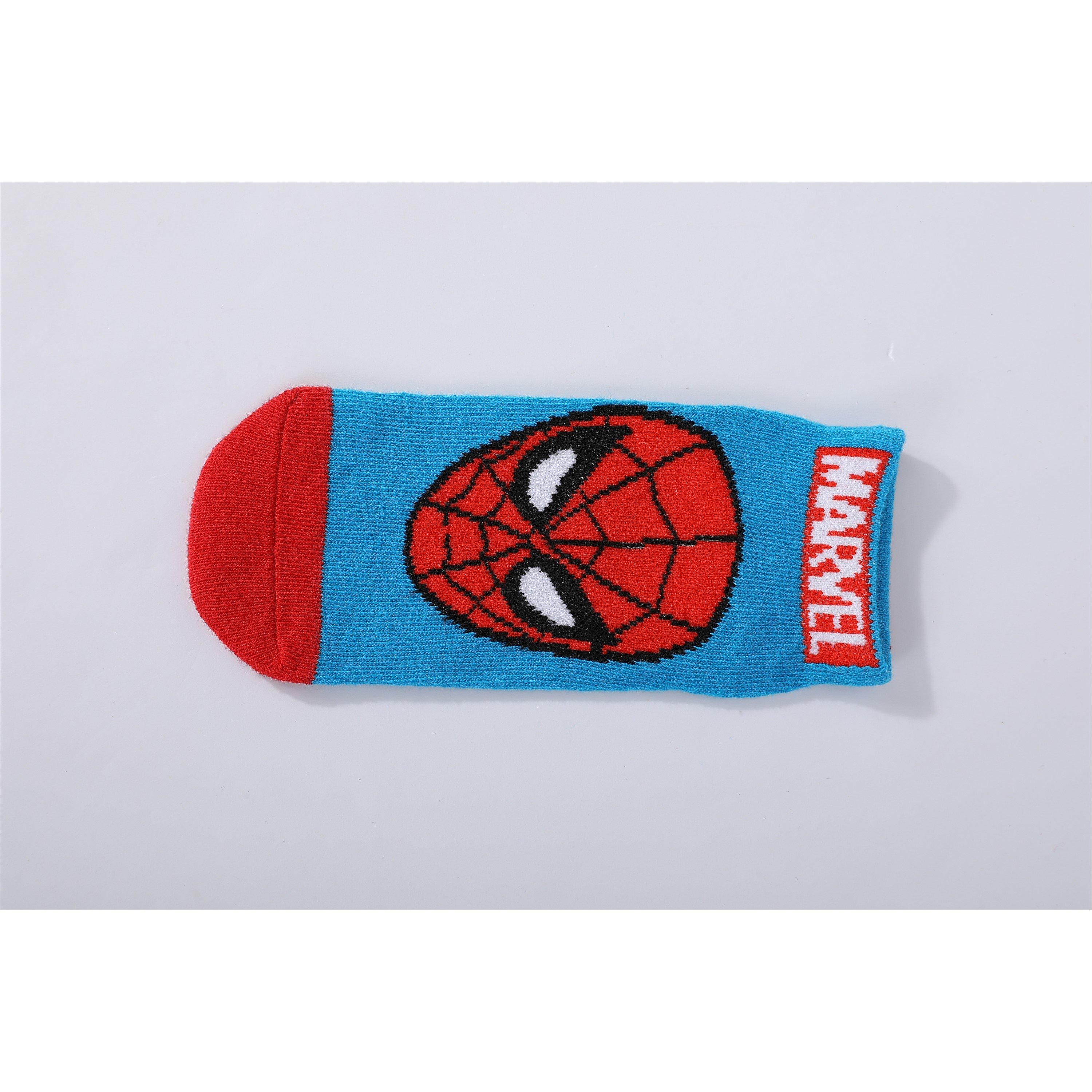 Marvel - Character - Trainer  3 Pk Socks Childrens - 5