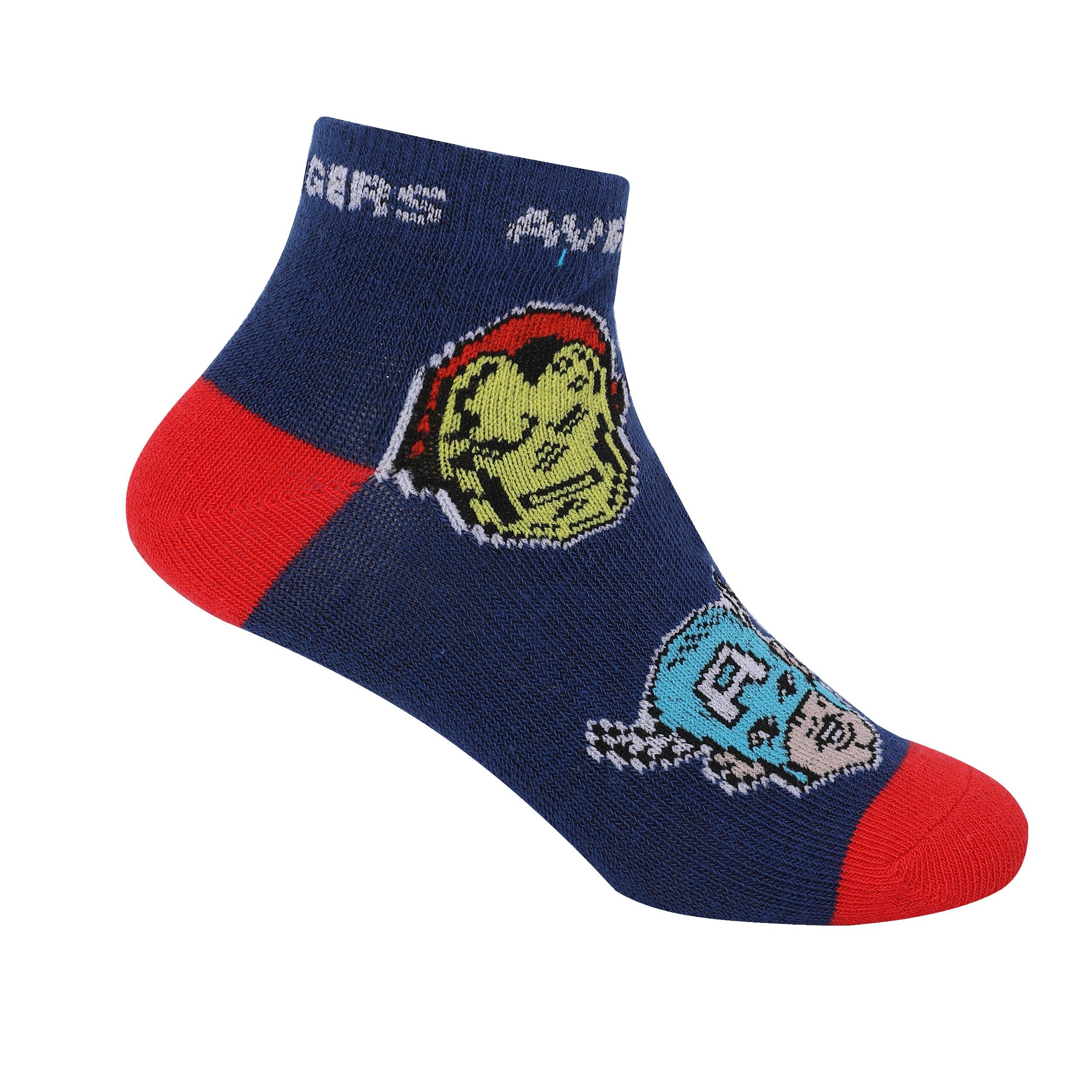 Marvel - Character - Trainer 3 Pk Socks Infants - 4