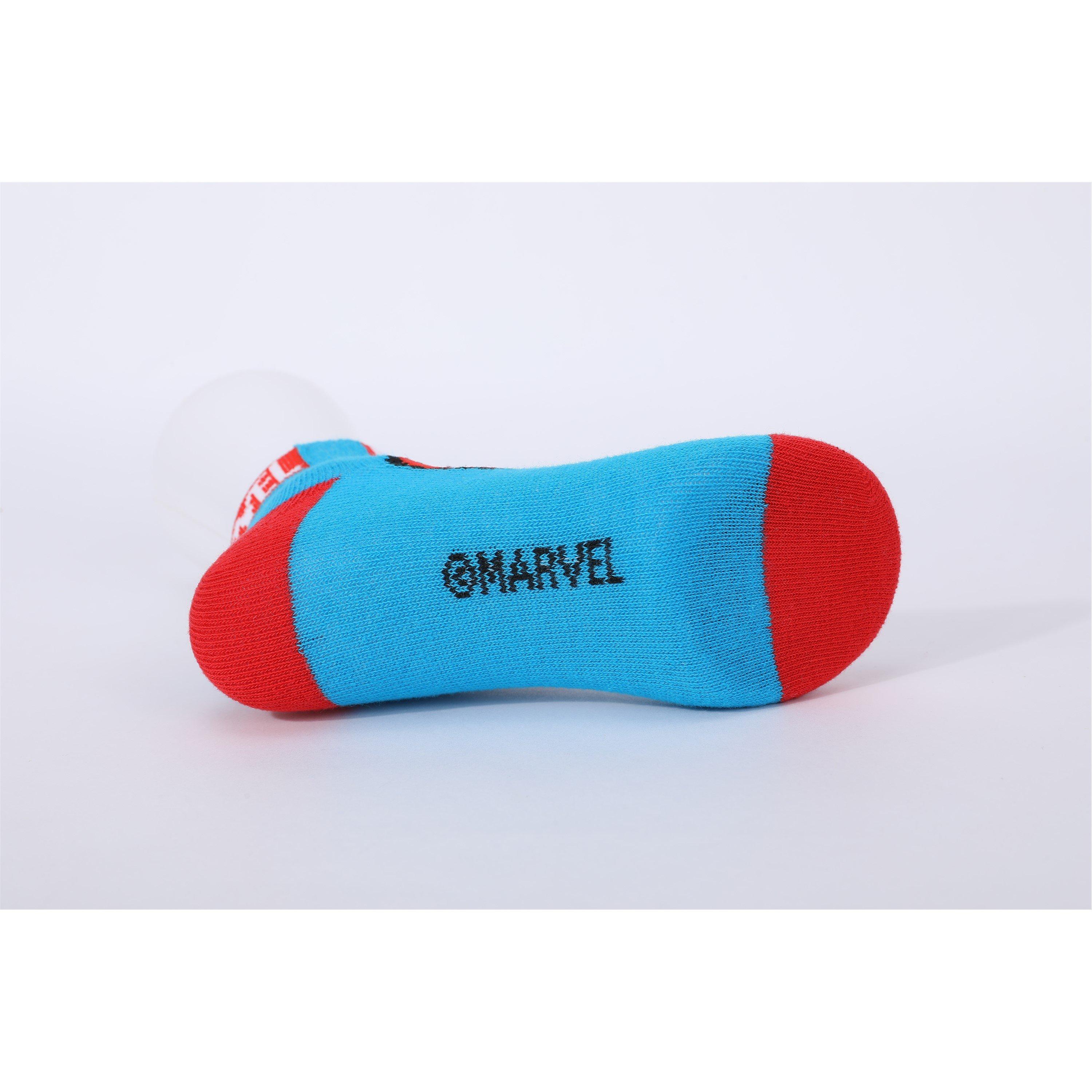 Marvel - Character - Trainer 3 Pk Socks Infants - 8